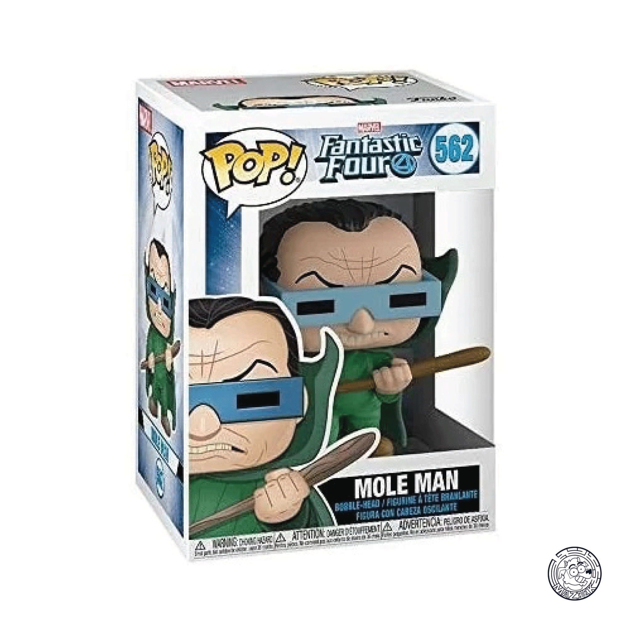 Funko POP! Fantastic Four 4: Mole Man 562