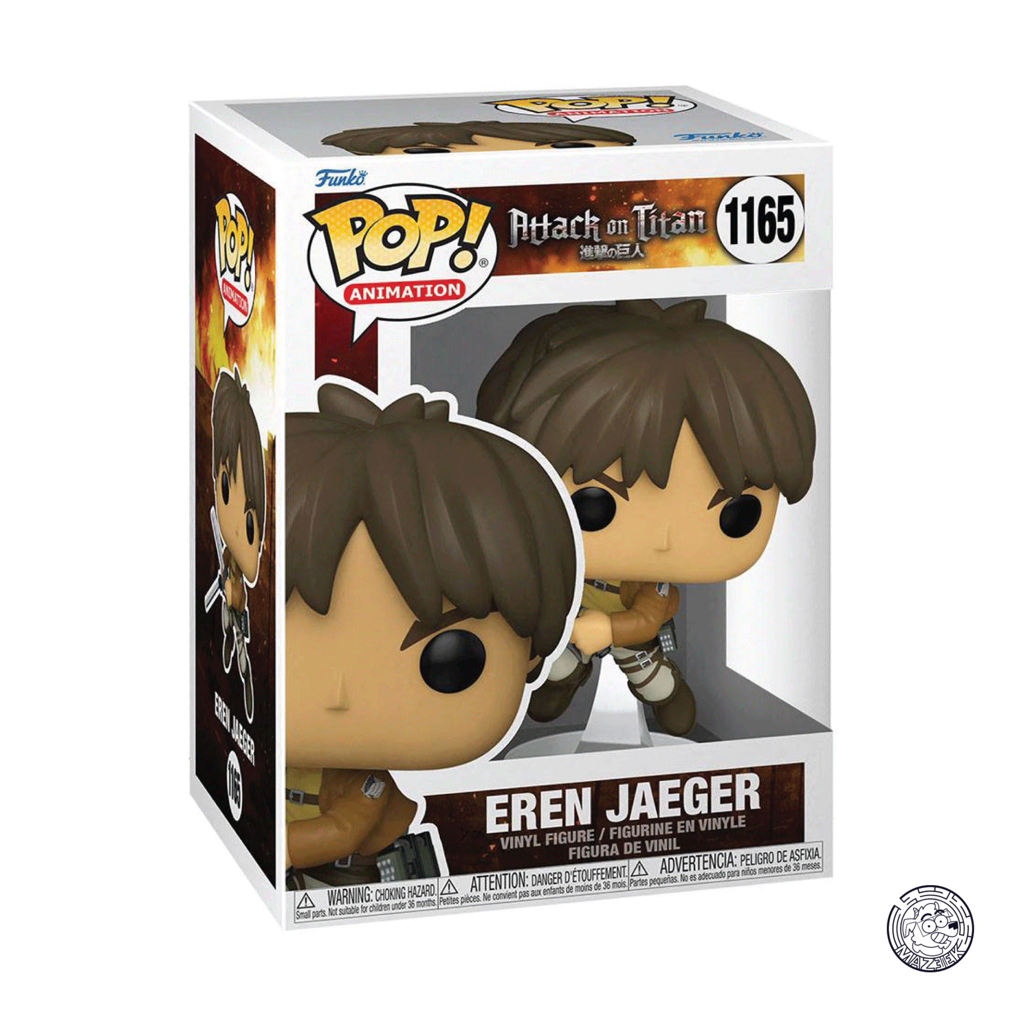 Funko POP! Attack on Titan: Eren Jeager 1165