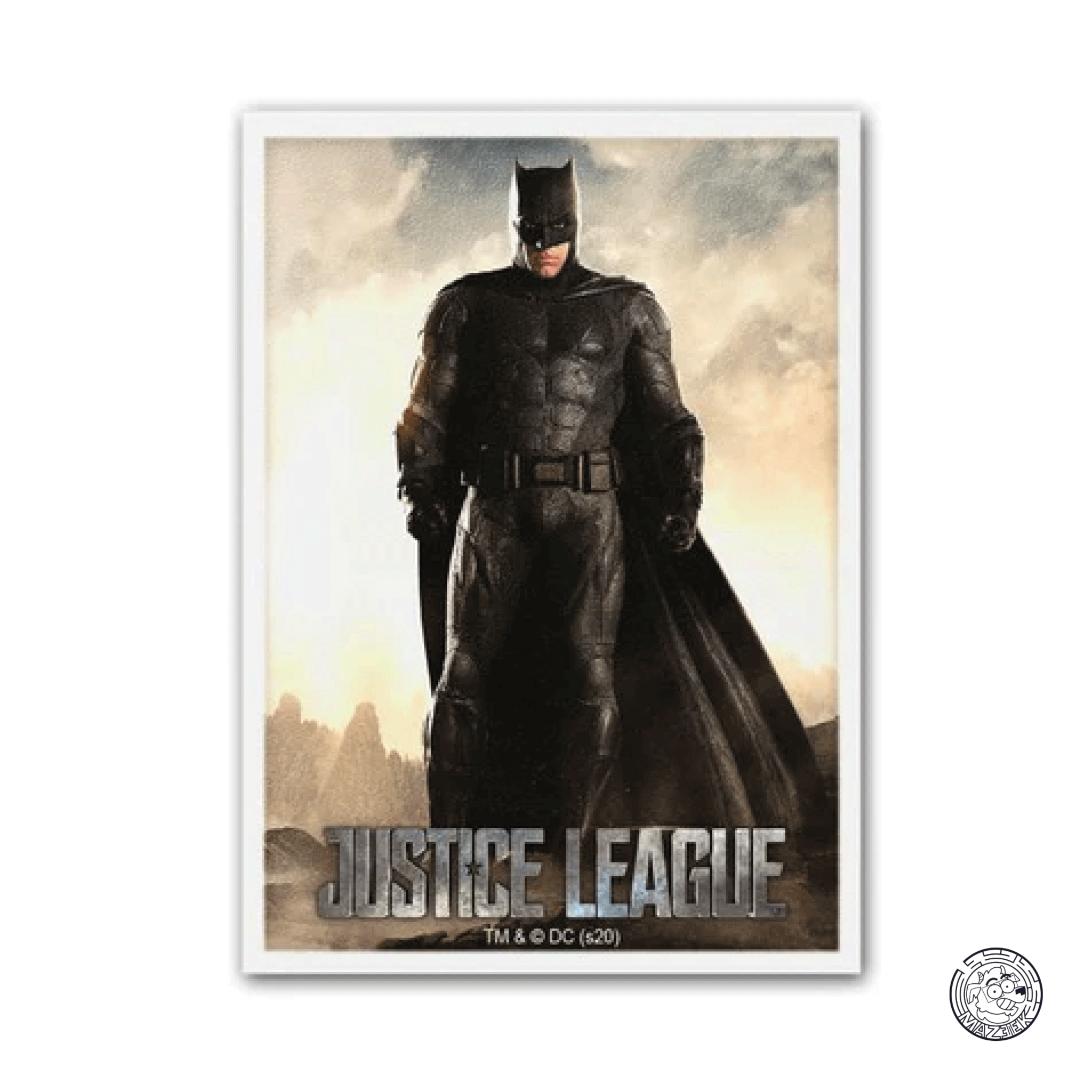 Dragon Shield - 100 Sleeves Matte: Standard Size 66,5x92,5 mm (Art Justice League Batman)