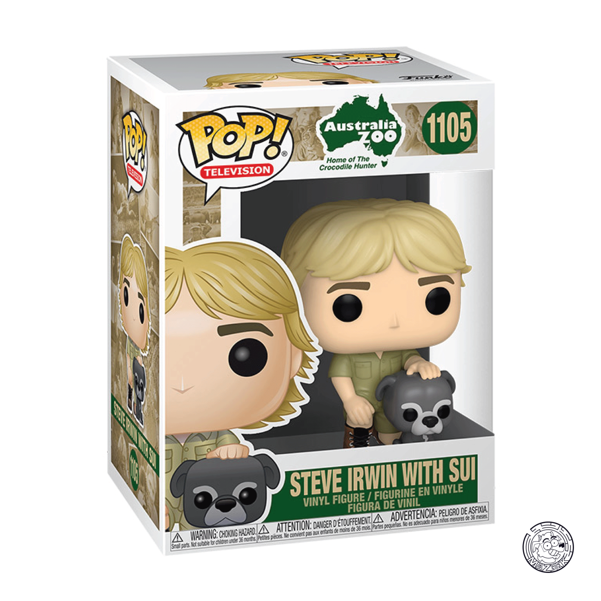 Funko POP! Australia Zoo Home of the Crocodile Hunter: Steve Irwin with Sui 1105