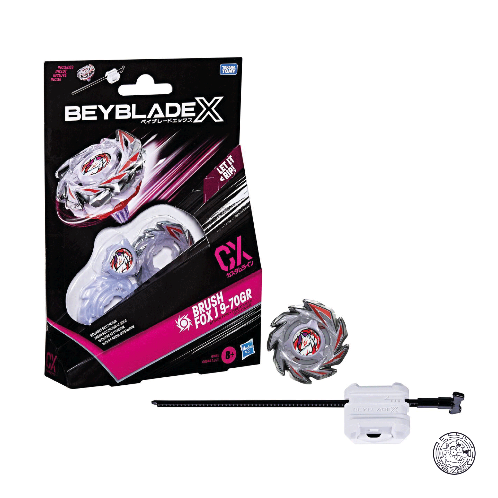 BeyBlade-X: Brush Fox