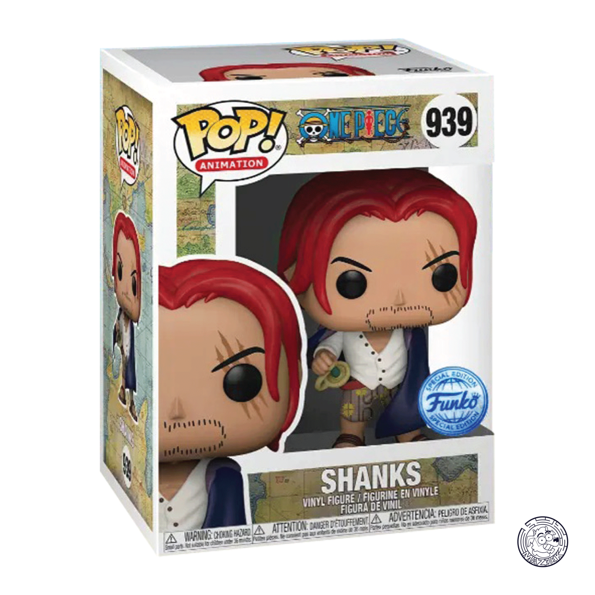 Funko POP! One Piece: Shanks 939