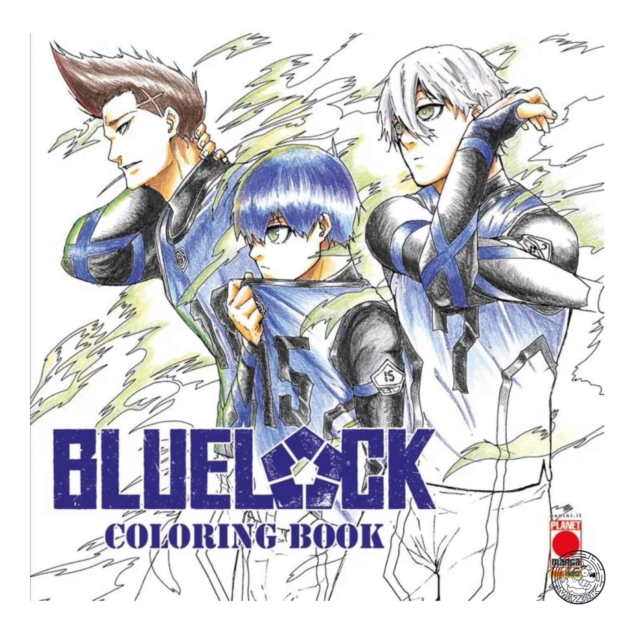 Blue Lock Coloring Book