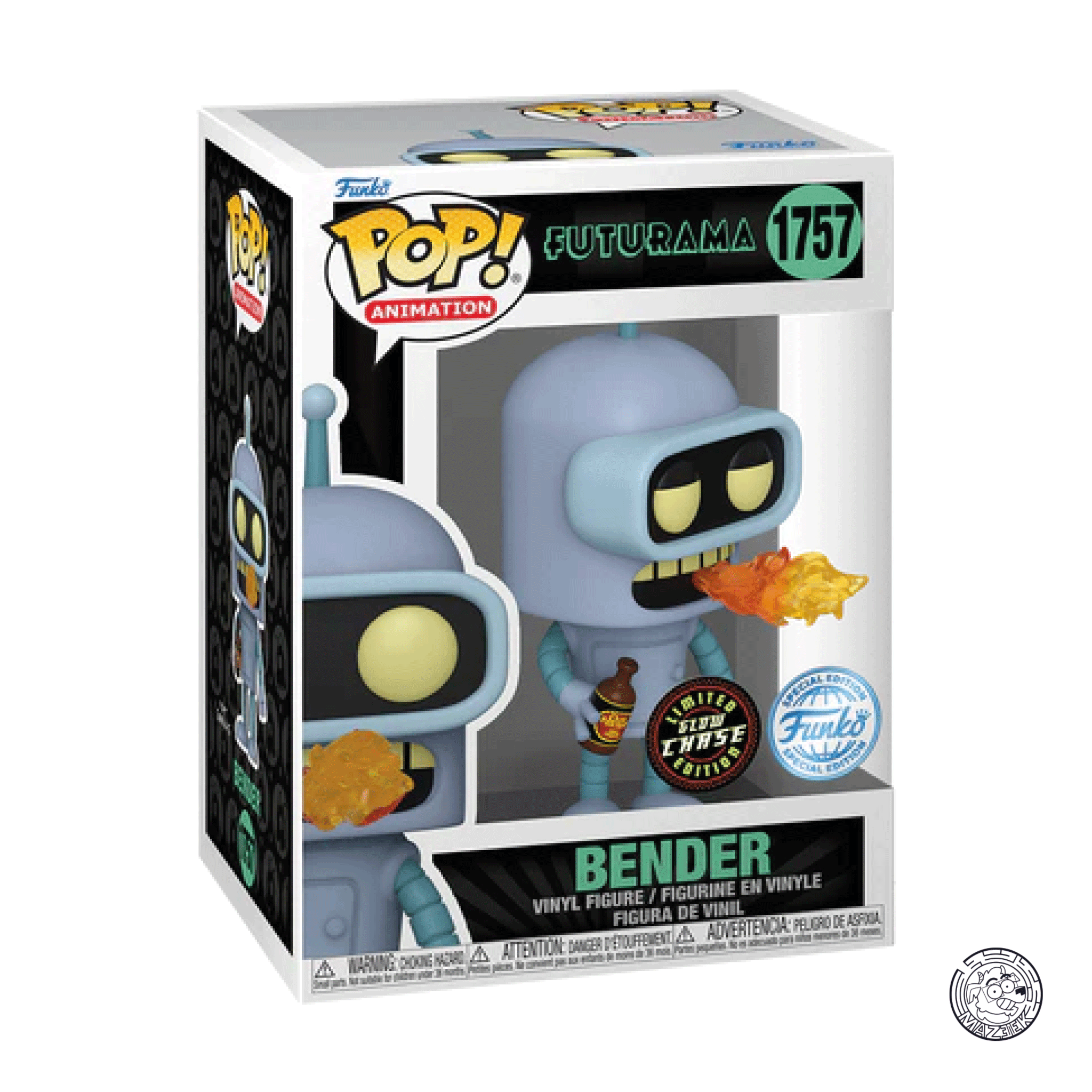 Funko POP! Futurama: Bender (Glow Chase) 1757