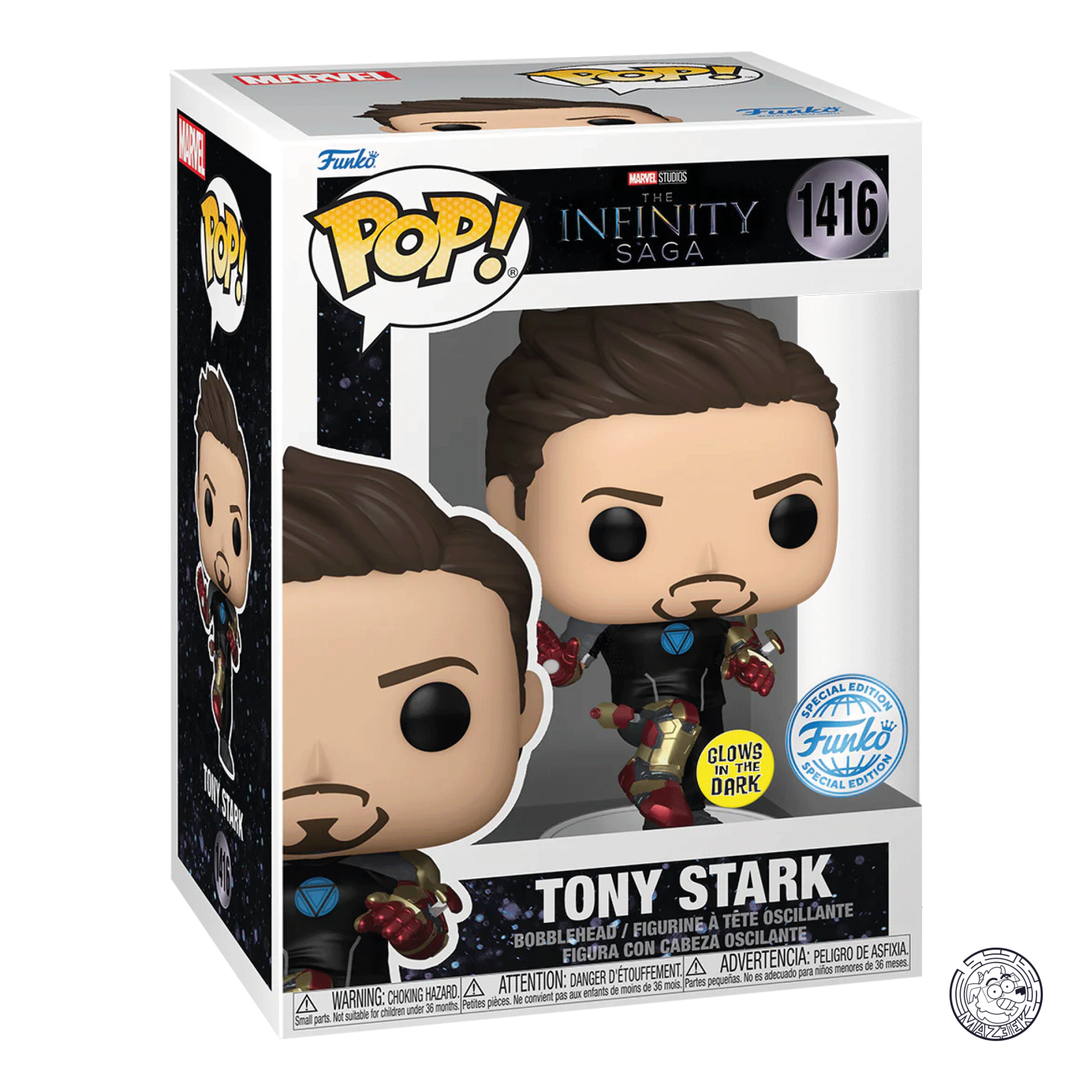 Funko POP! The Infinity Saga: Tony Stark 1416