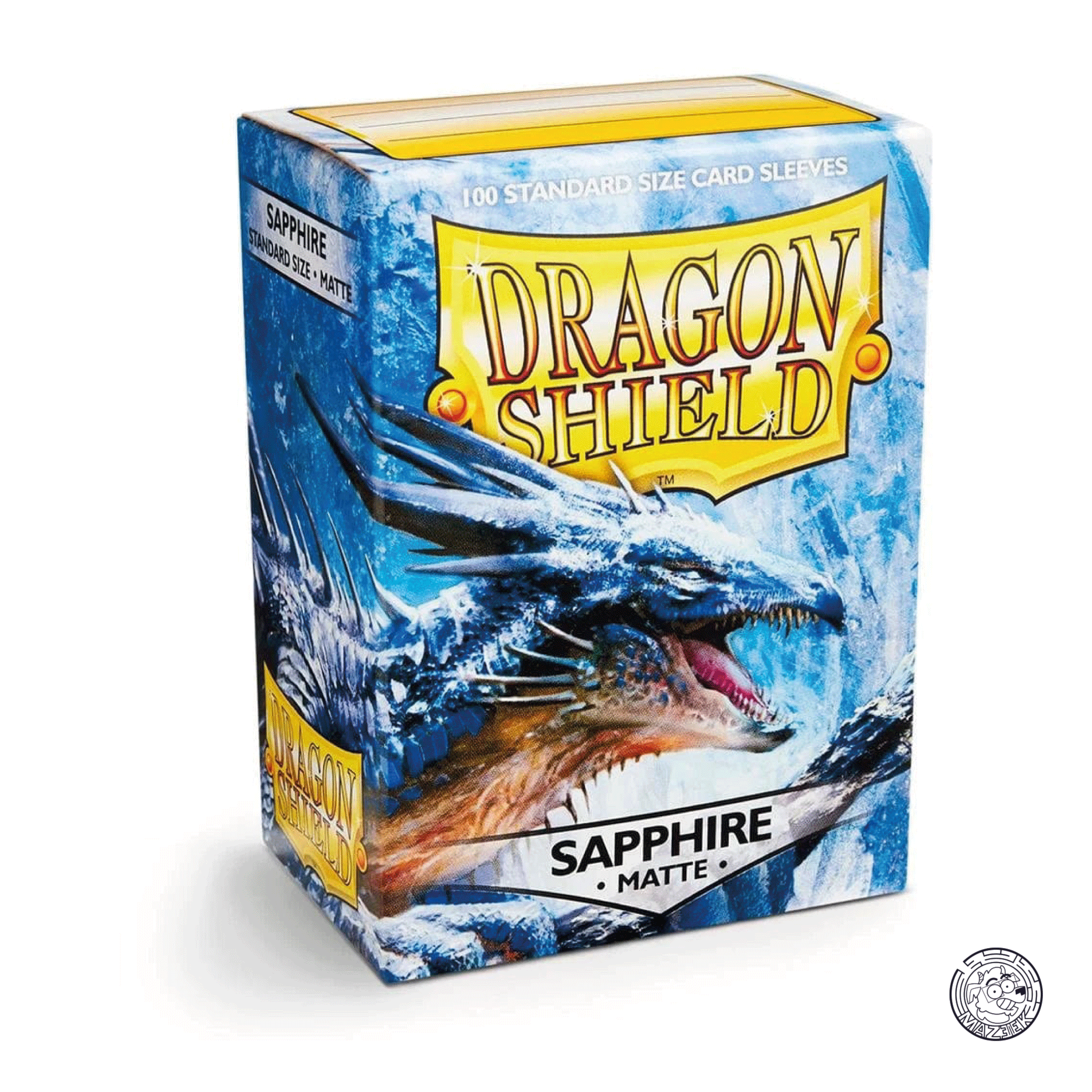 Dragon Shield - 100 Sleeves Matte: Standard Size 66,5x92,5 mm (Sapphire)