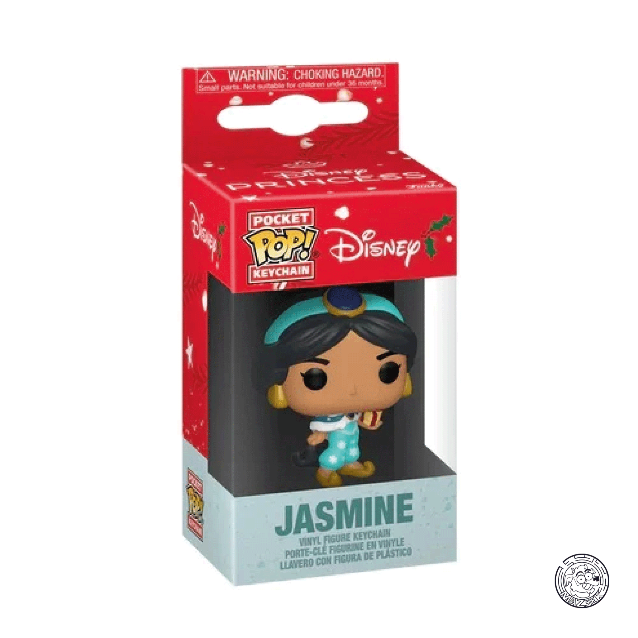 Pocket POP! Keychain Disney: Princess Holiday - Jasmine