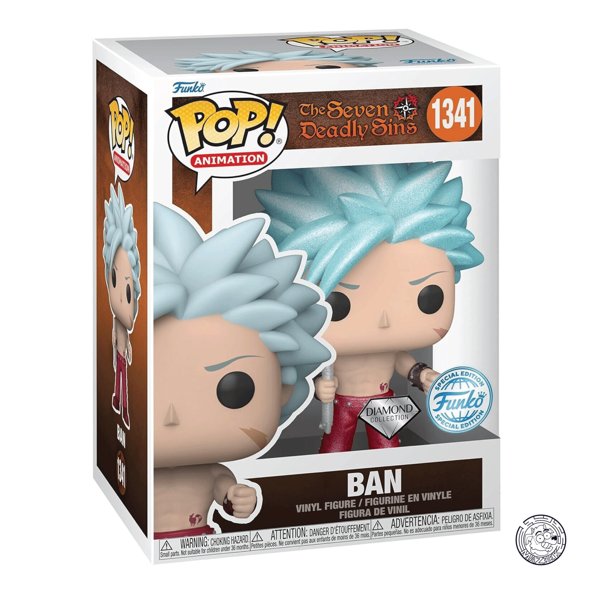 Funko POP! The Seven Deadly Sins: Ban (Diamond Collection) 1341
