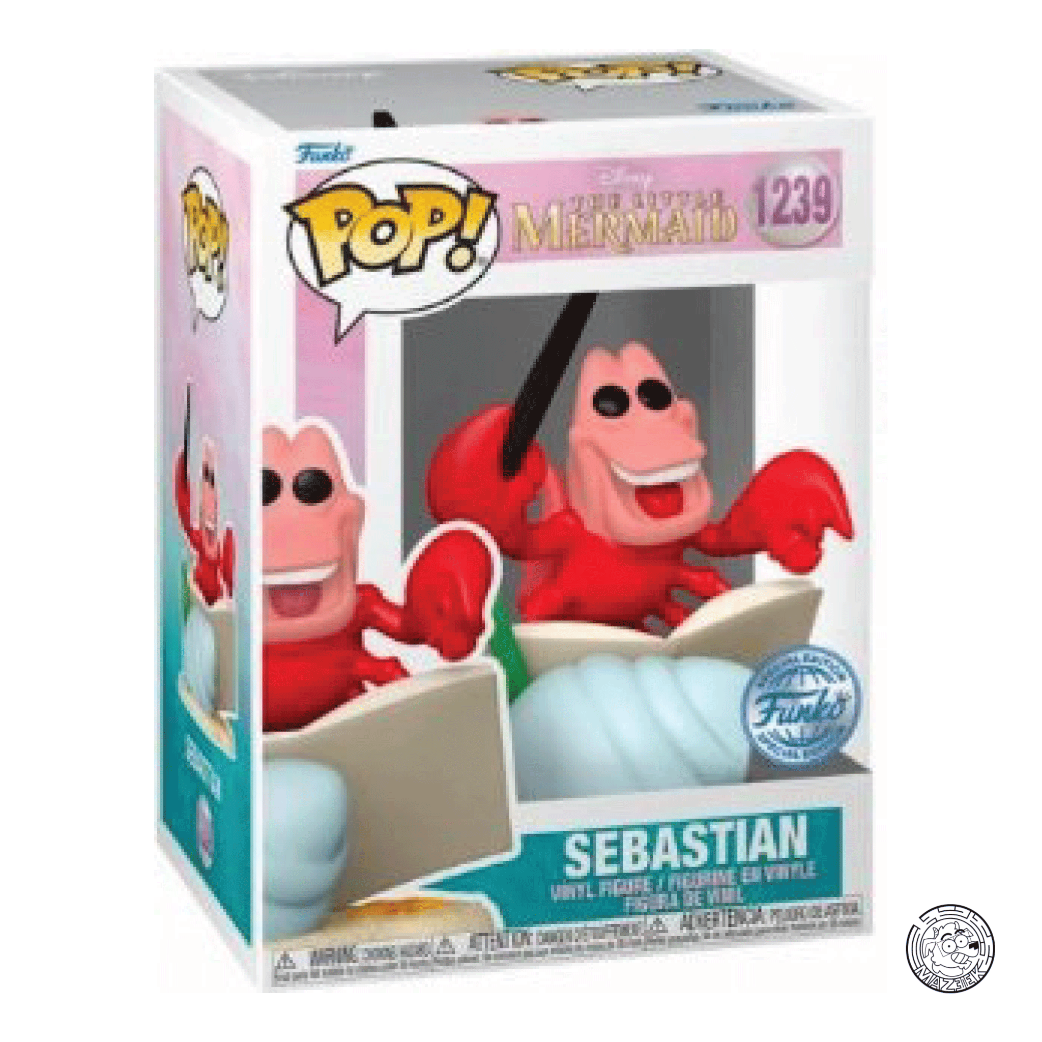 Funko POP! The Little Mermaid: Sebastian 1239