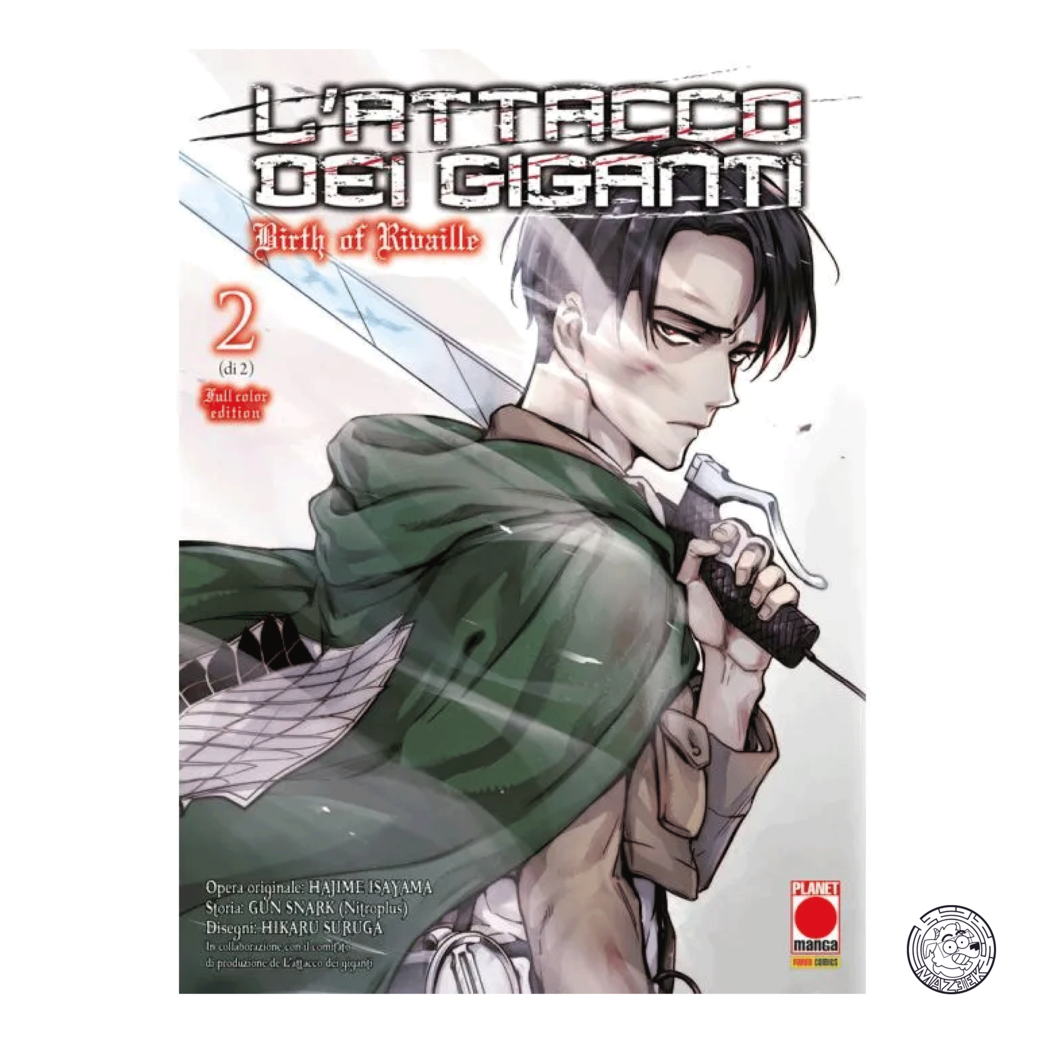 L' attacco dei Giganti: Birth Of Rivaille - Full Color Edition 02