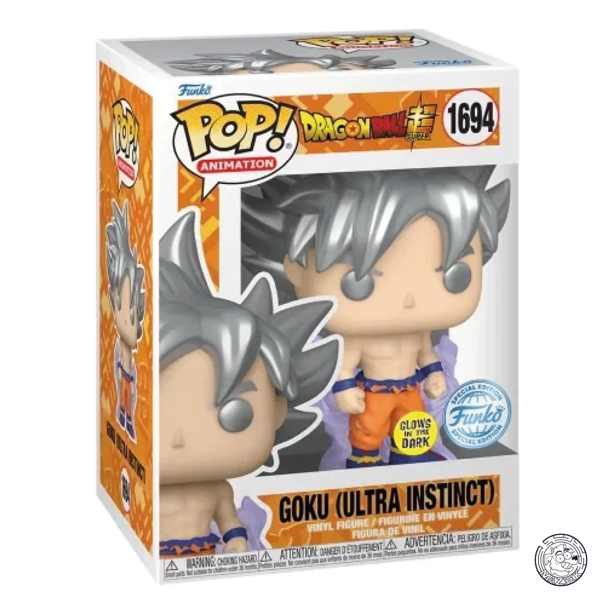 Funko POP! Dragon Ball Super: Goku (Ultra Instinct) (GITD) 1694