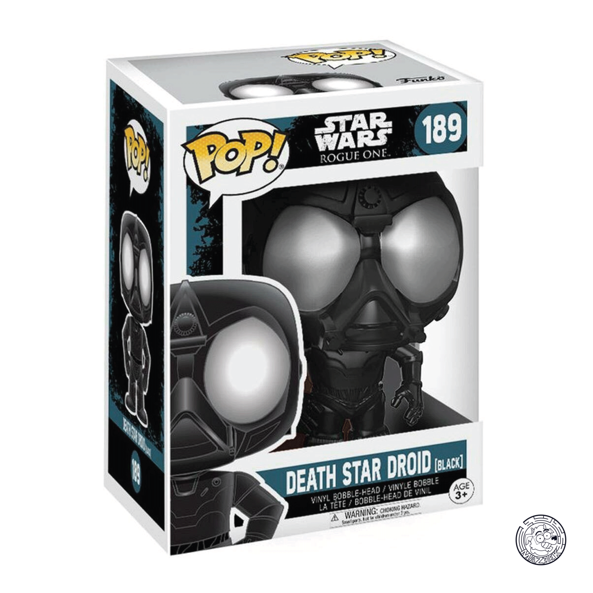 Funko POP! Star Wars Rogue One: Death Star Droid (Black) 189
