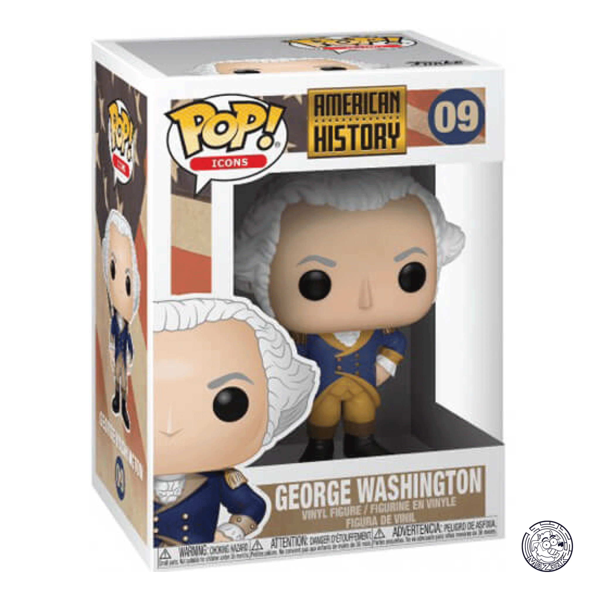 Funko POP! American History: George Washington 09