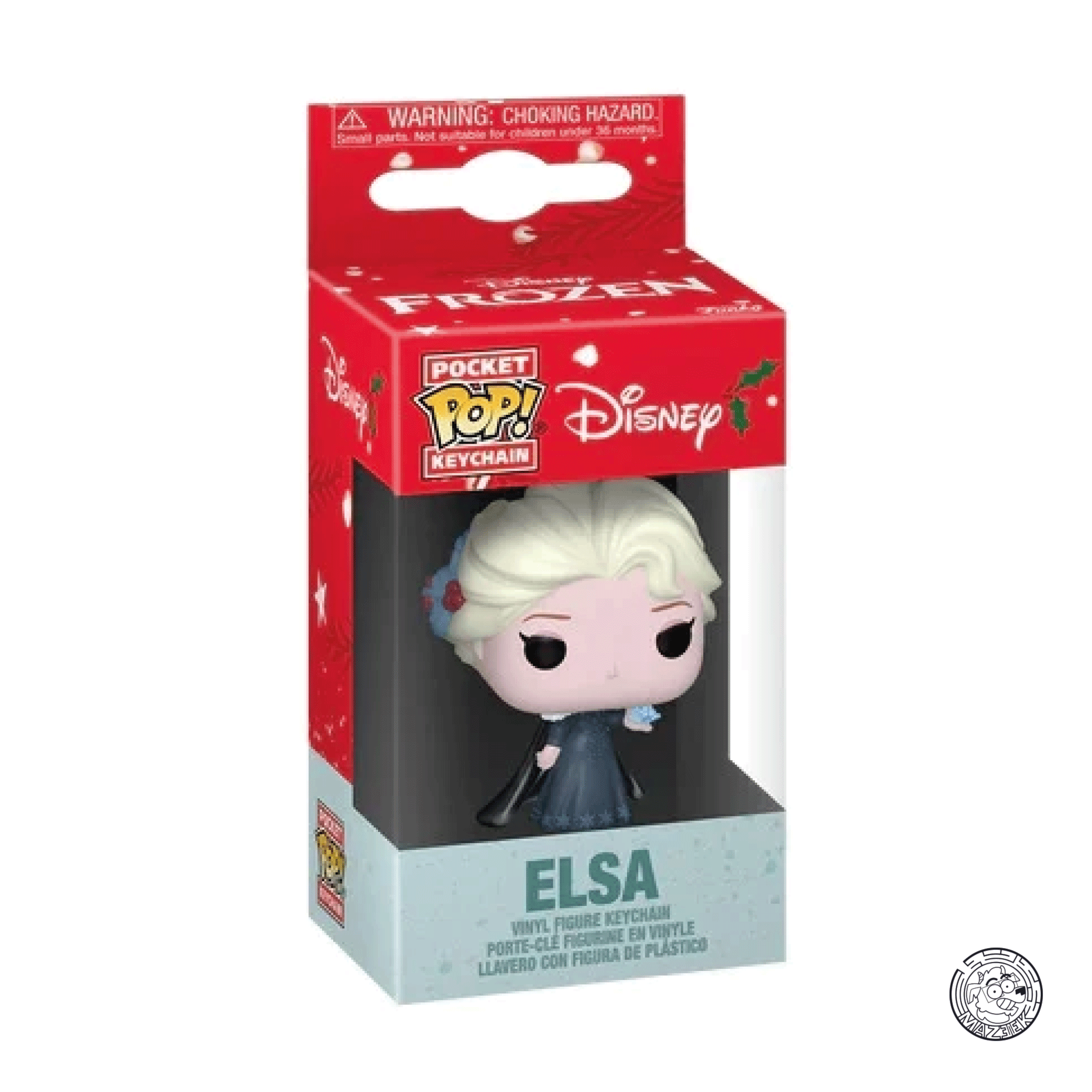 Pocket POP! Keychain Disney: Princess Holiday - Elsa