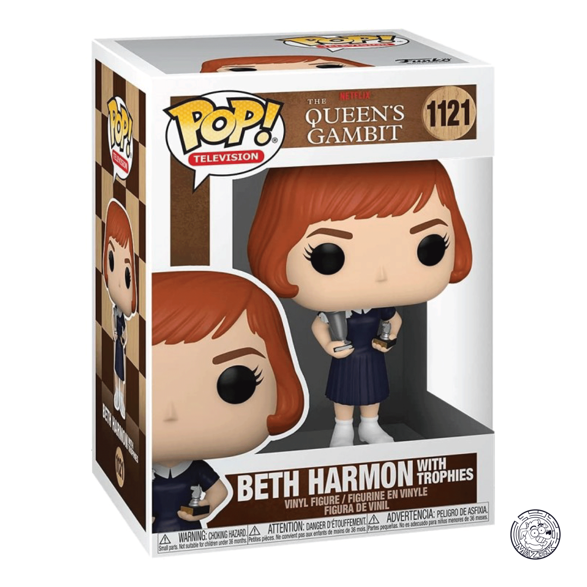 Funko POP! The Queen's Gambit: Beth Harmon with Trophies 1121