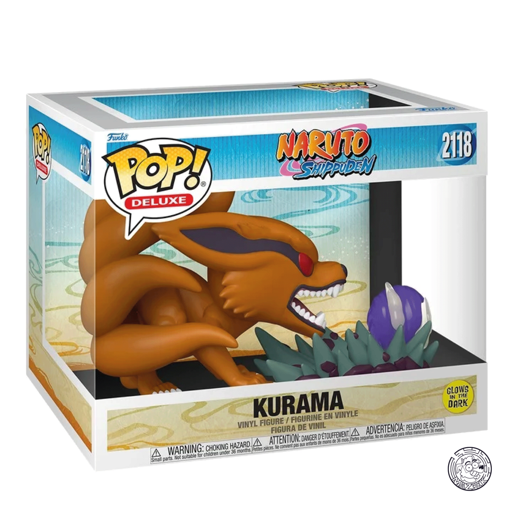 Funko POP! Naruto Shippuden: Kurama (GITD) 2118