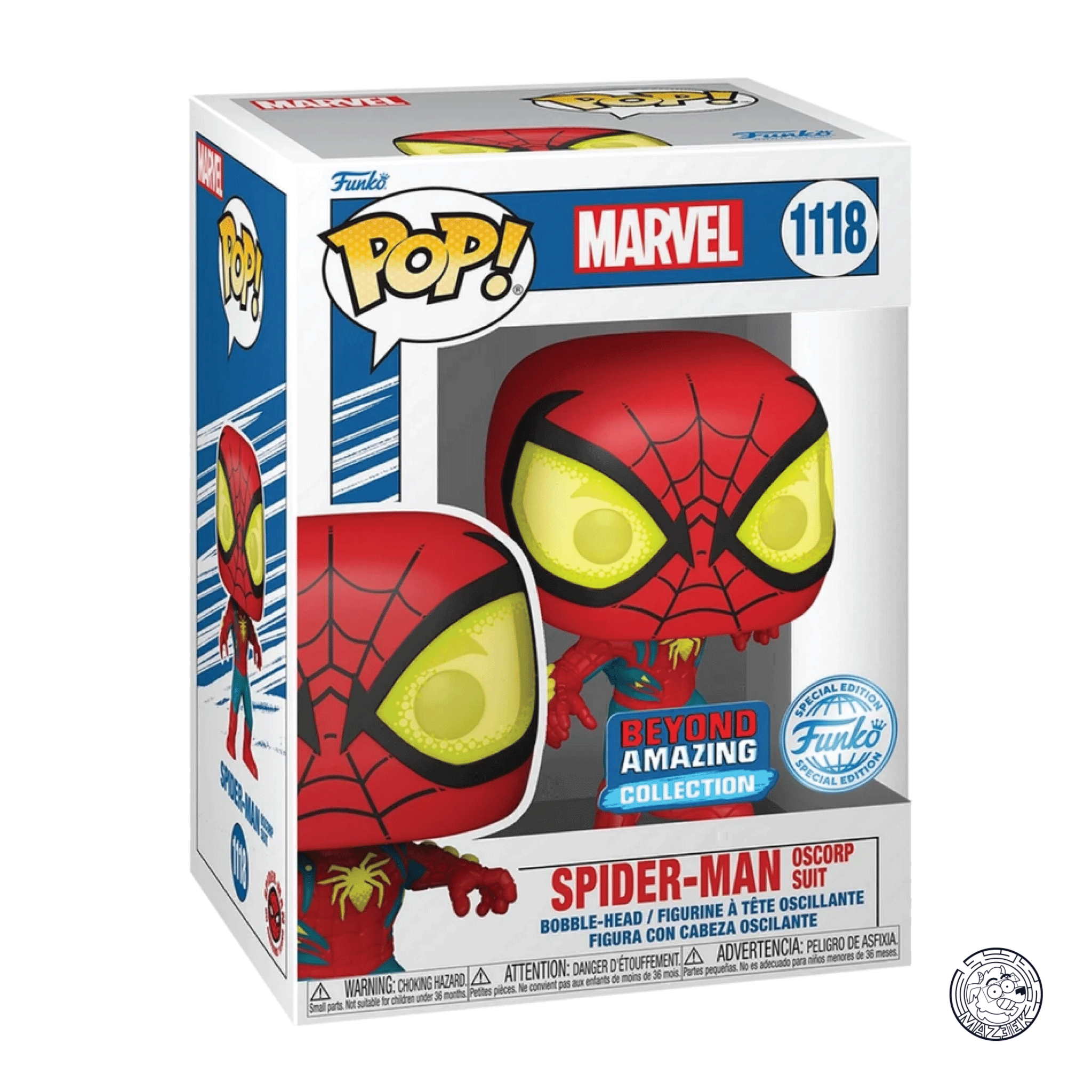 Funko POP! Marvel: Spider-Man Oscorp Suit 1118