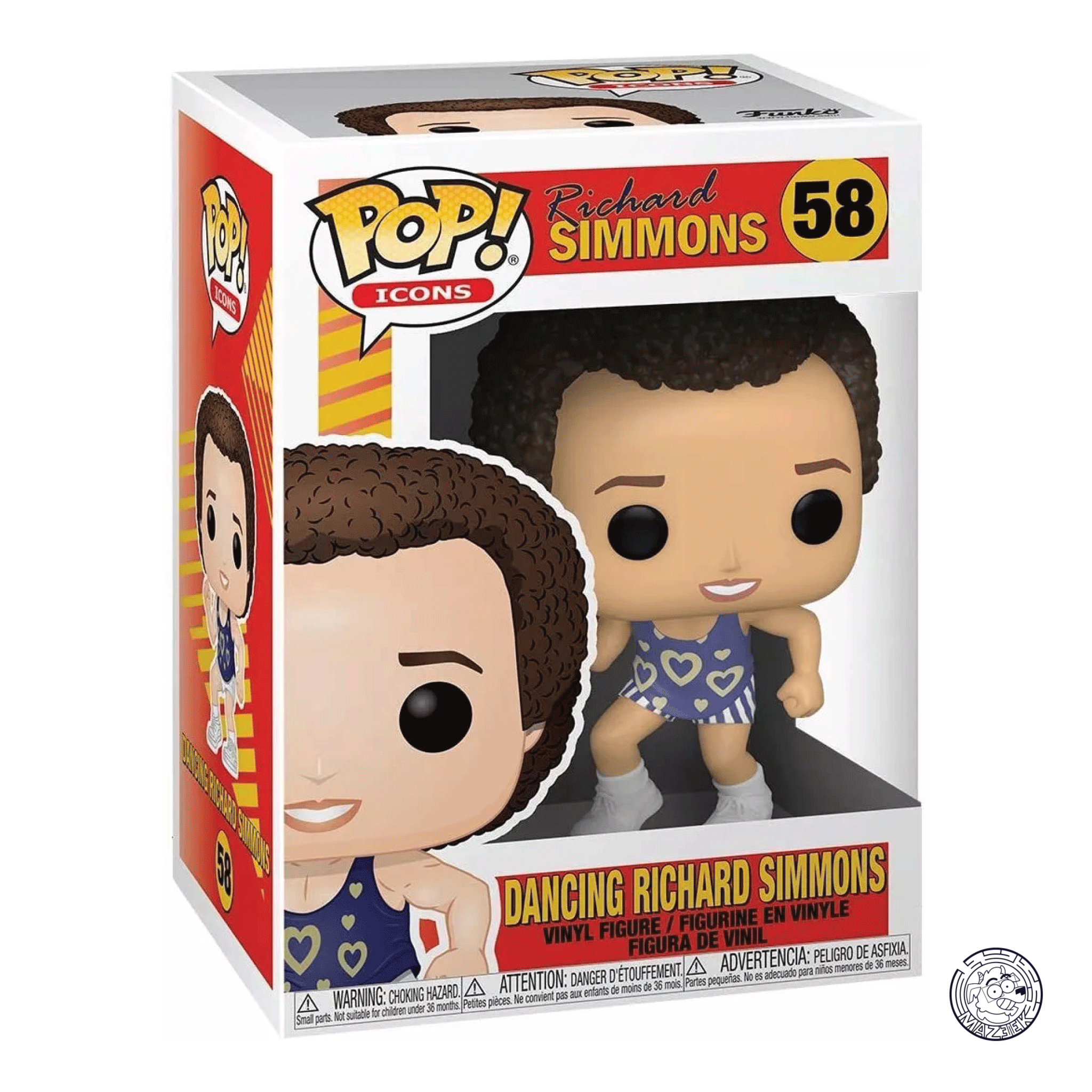 Funko POP! Richard Simmons: Dancing Richard Simmons 58