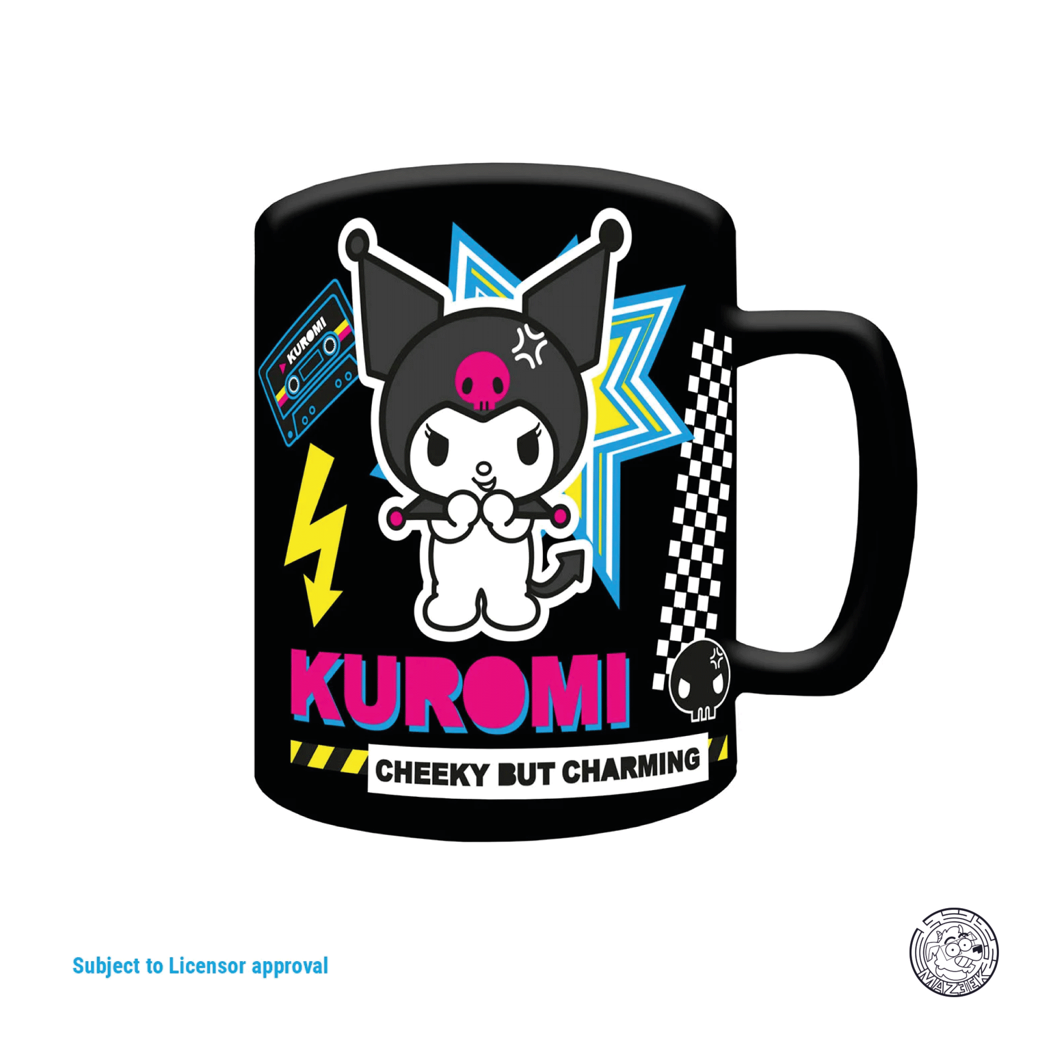 Tazza Fuzzy - Hello Kitty: Kuromi