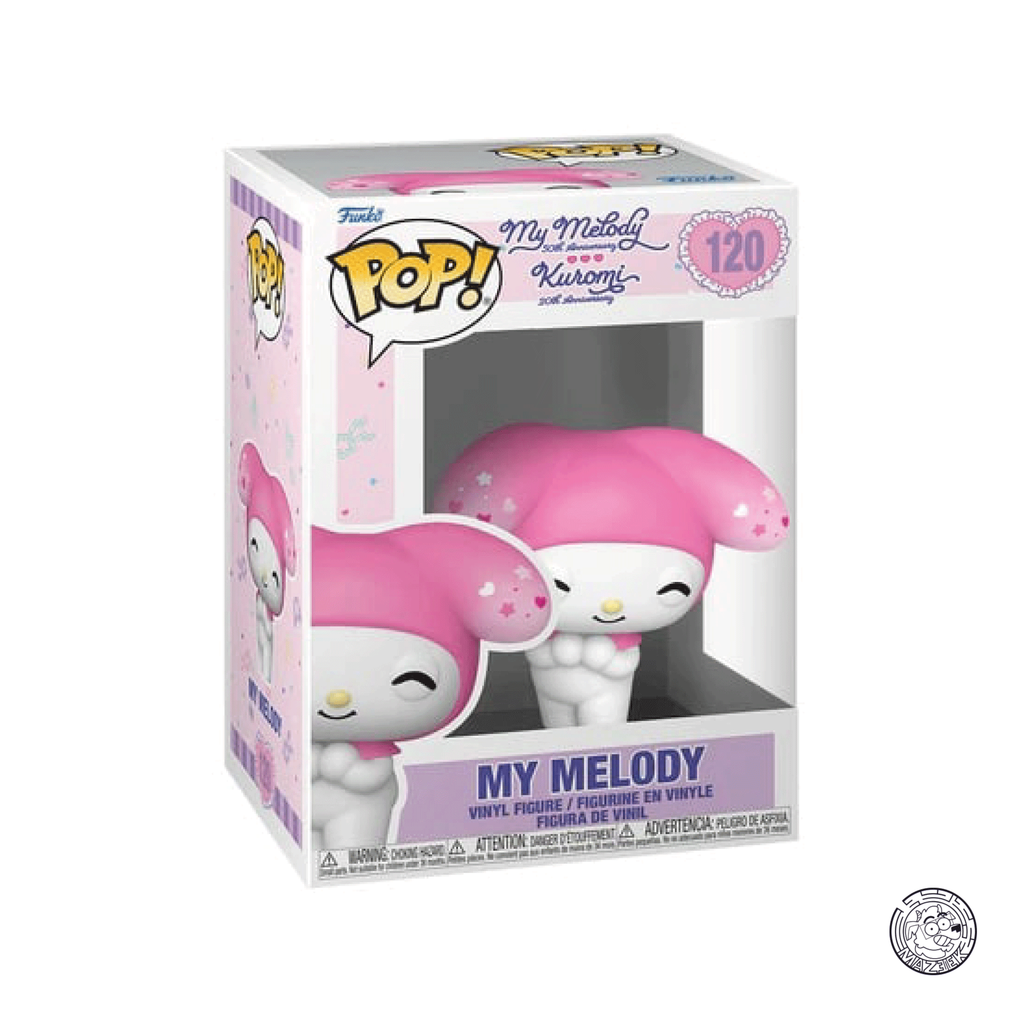 Funko POP! My Melody 50th Anniversary/ Kuromi 20th Anniversary: My Melody 120