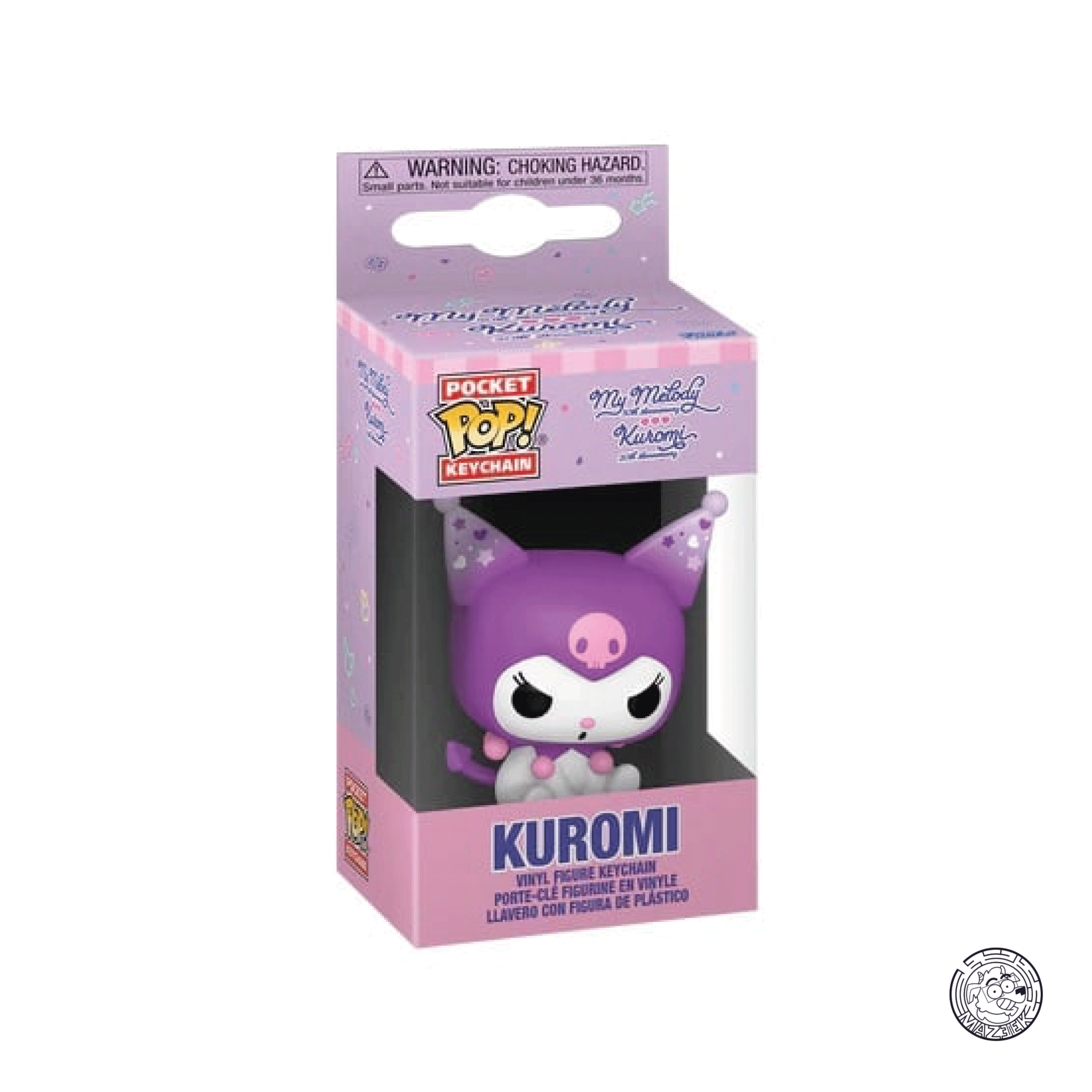 Pocket POP! Keychain My Melody 50th Anniversary/ Kuromi 20th Anniversary: Kuromi