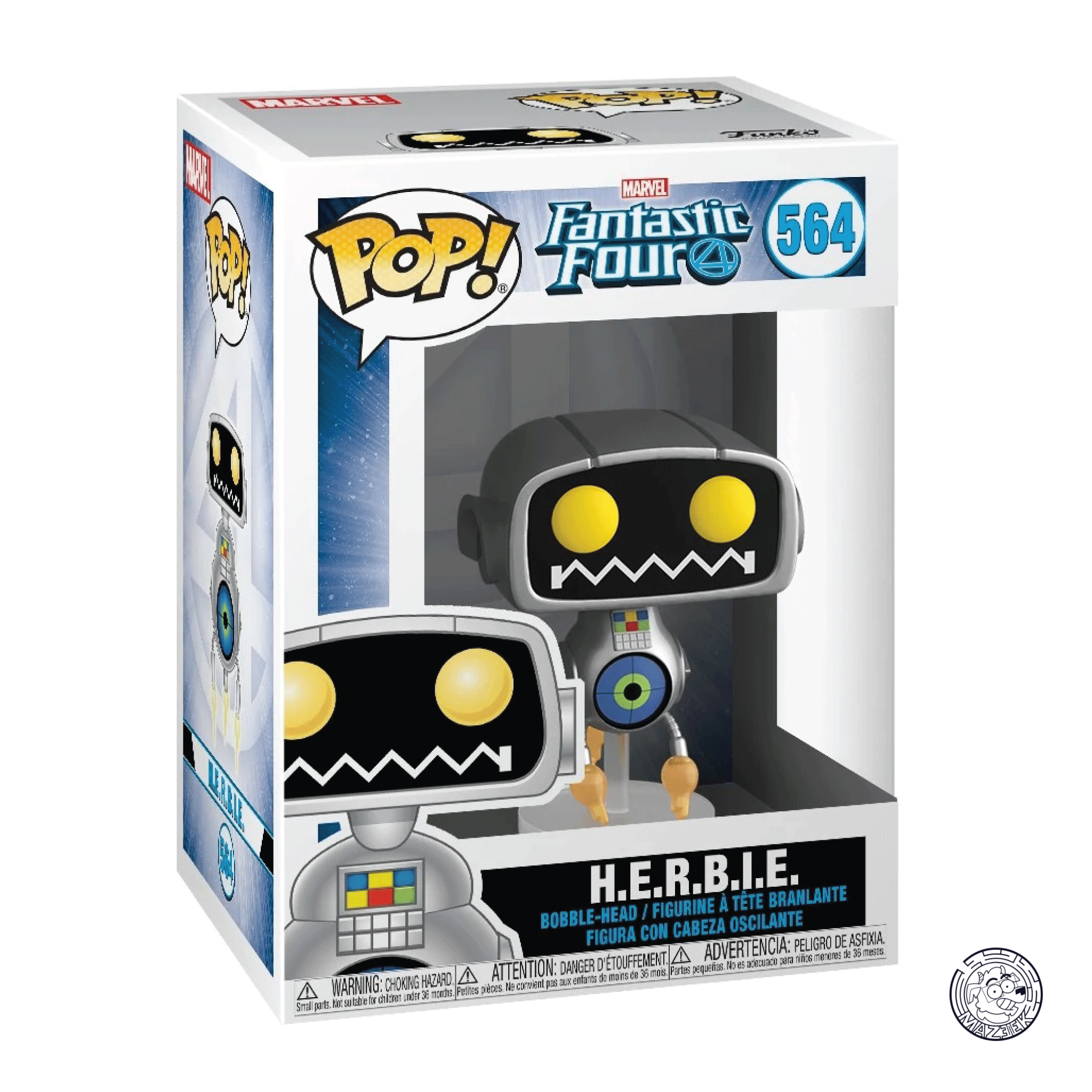 Funko POP! Marvel - Fantastic Four: HERBIE 564