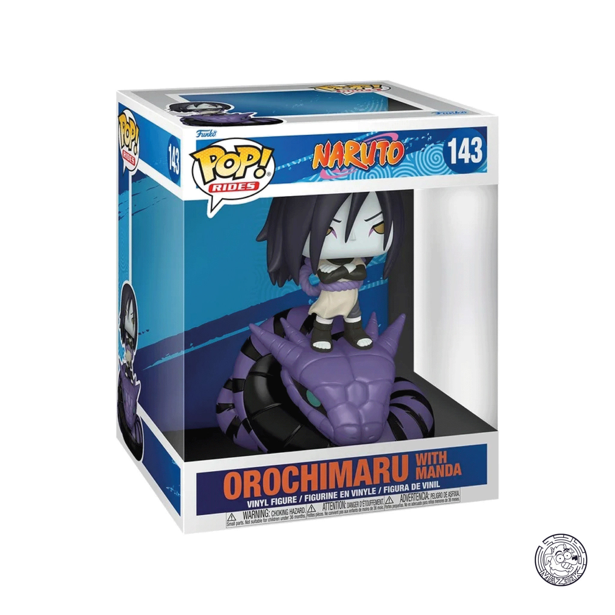 Funko POP! Naruto: Orochimaru with Manda 143