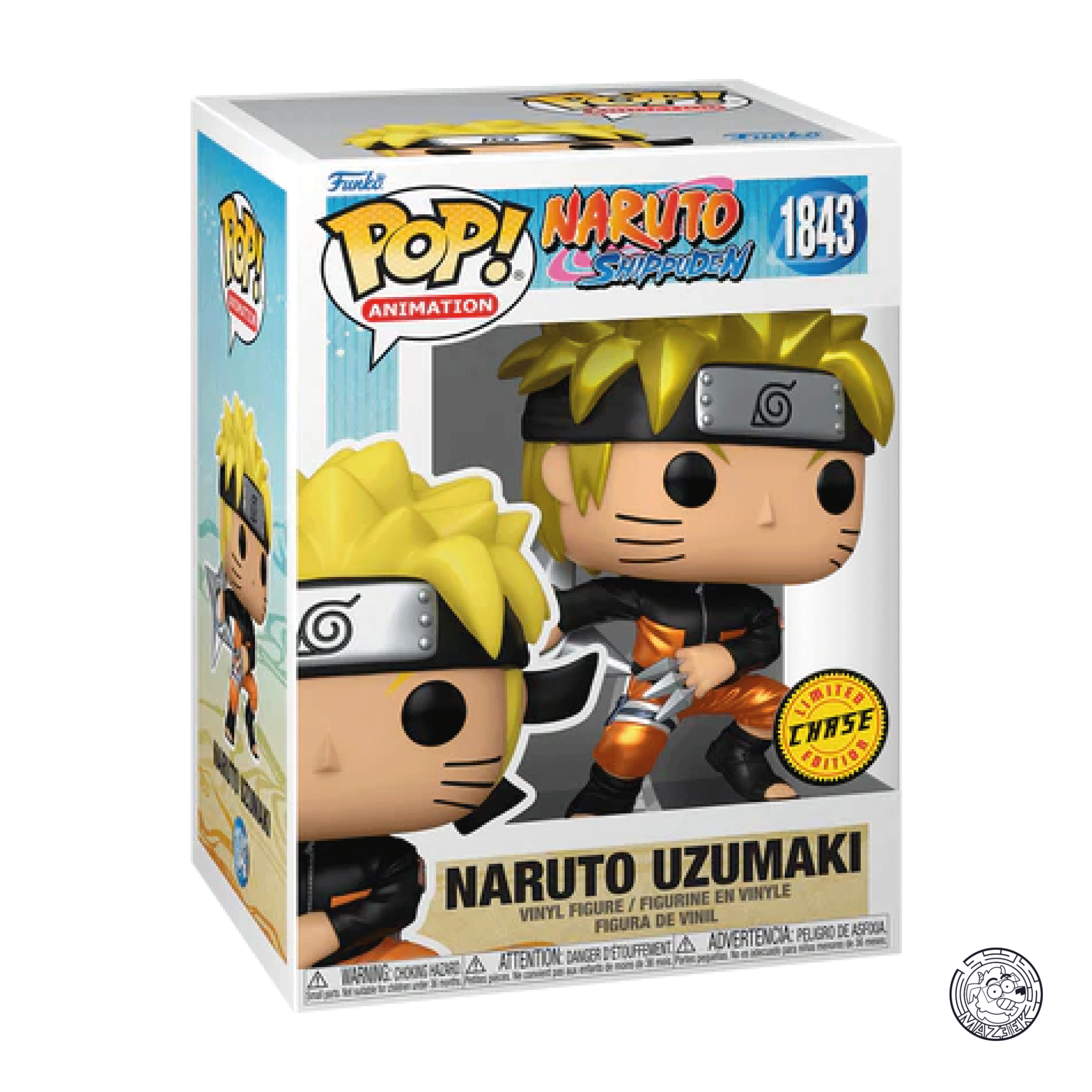 Funko POP! Naruto Shippuden: Naruto Uzumaki (Chase Edition) 1843