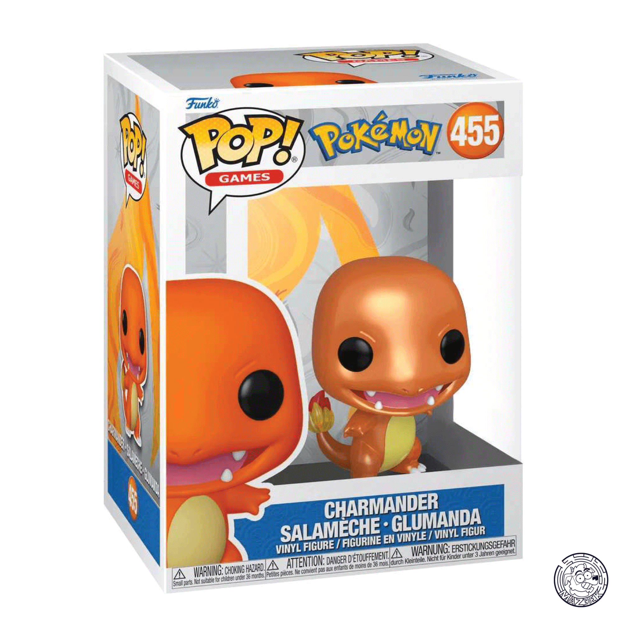 Funko POP! Pokemon: Charmander (Metallic) 455