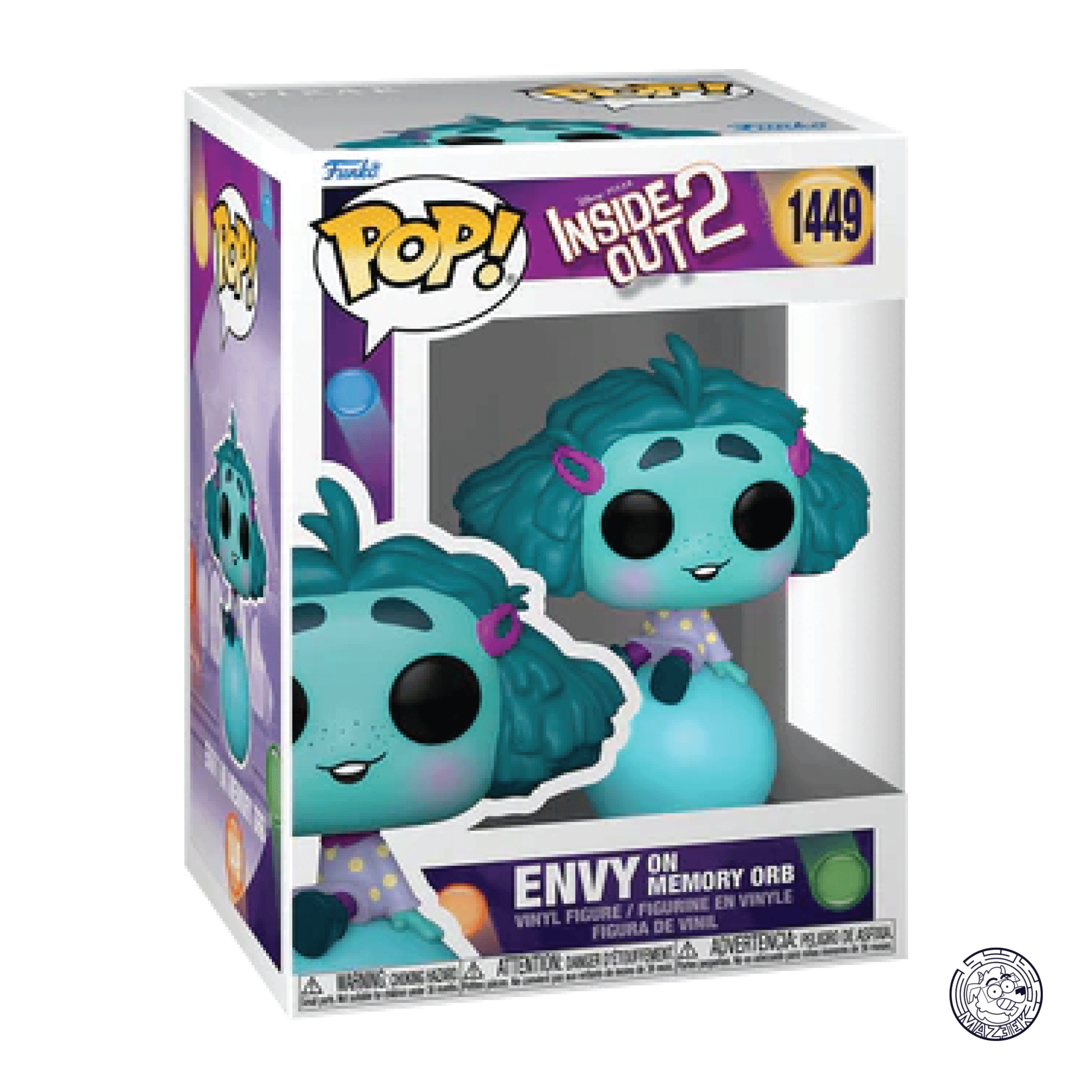 Funko POP! Inside Out 2: Envy on Memory Orb 1449