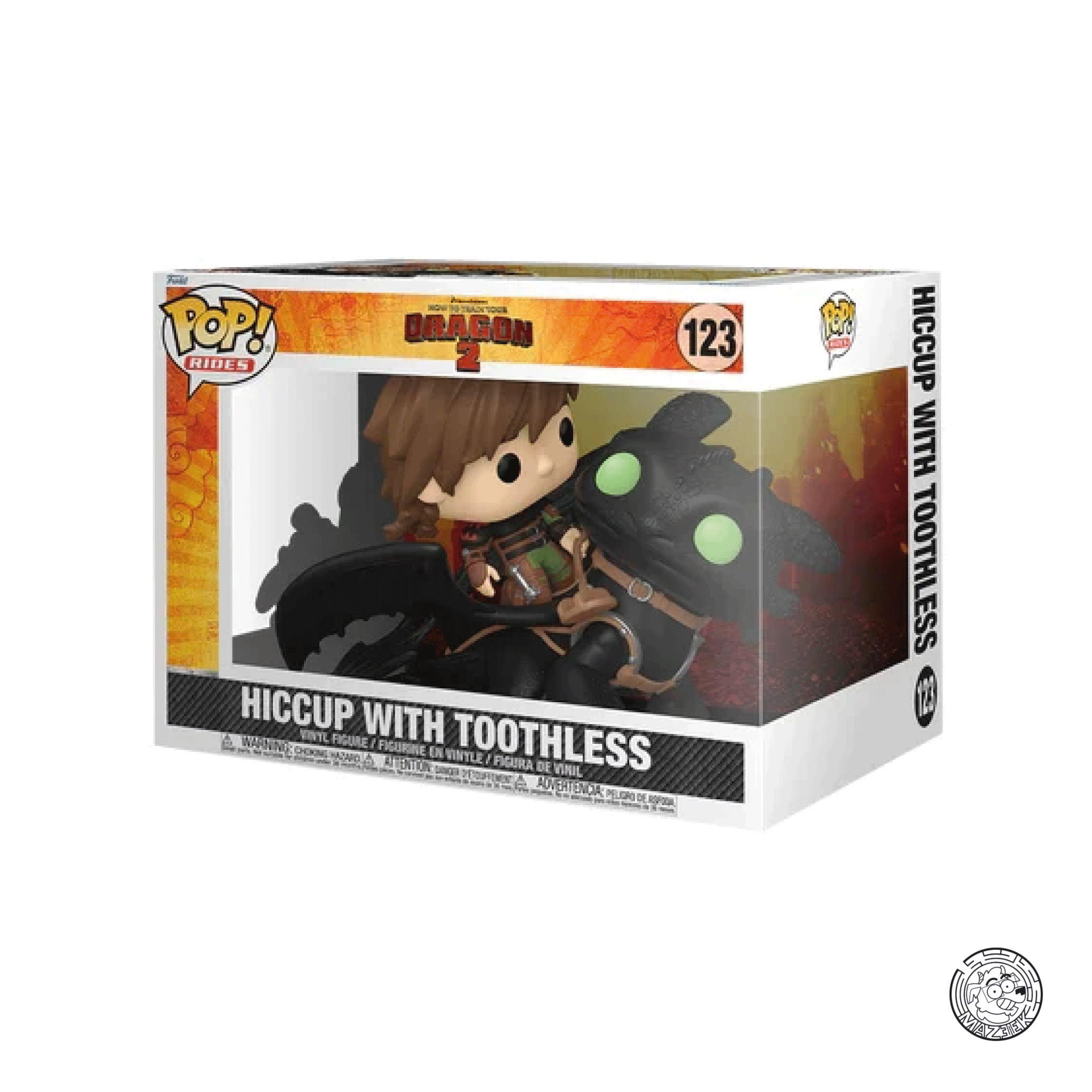 Funko POP! How to Train Your Dragon 2: Hiccup with Toothless 123