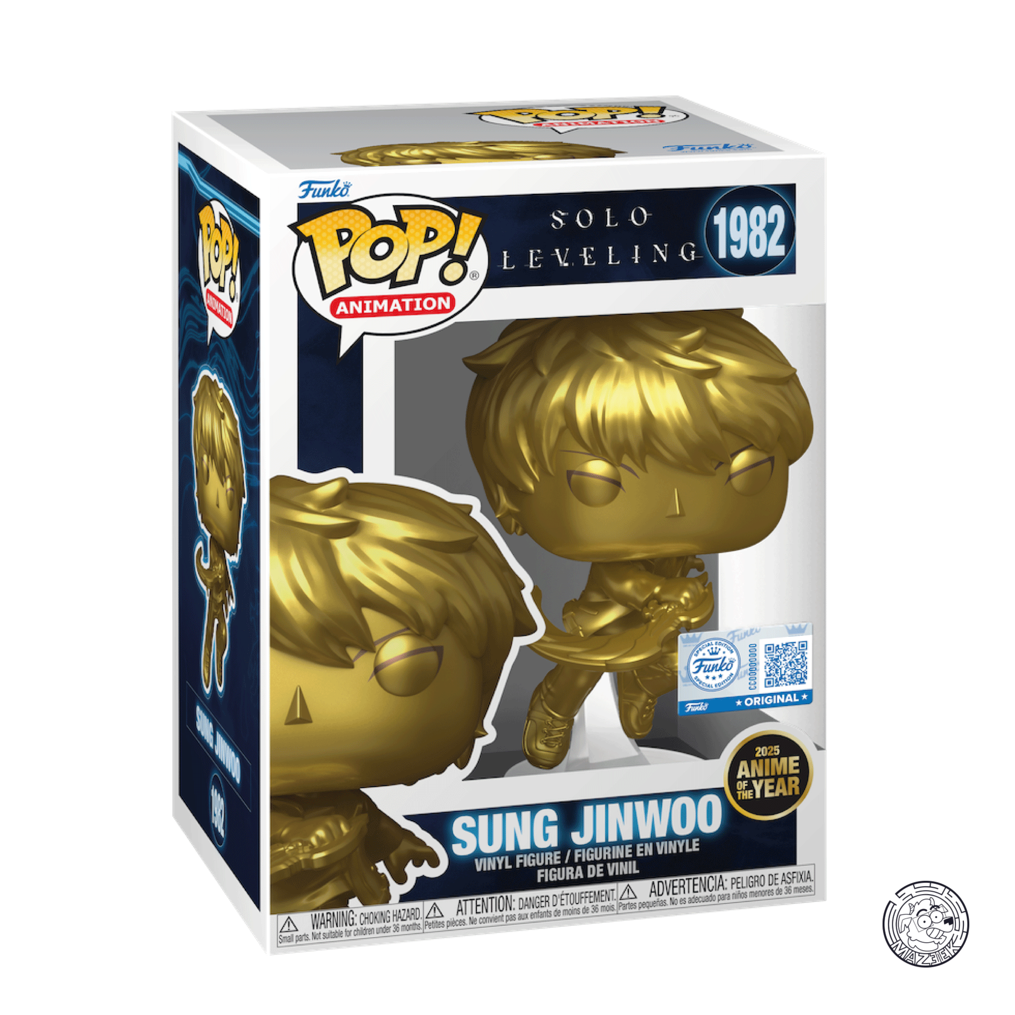 Funko POP! Solo Leveling: Sung Jinwoo (Anime of the Year 2025) 1982