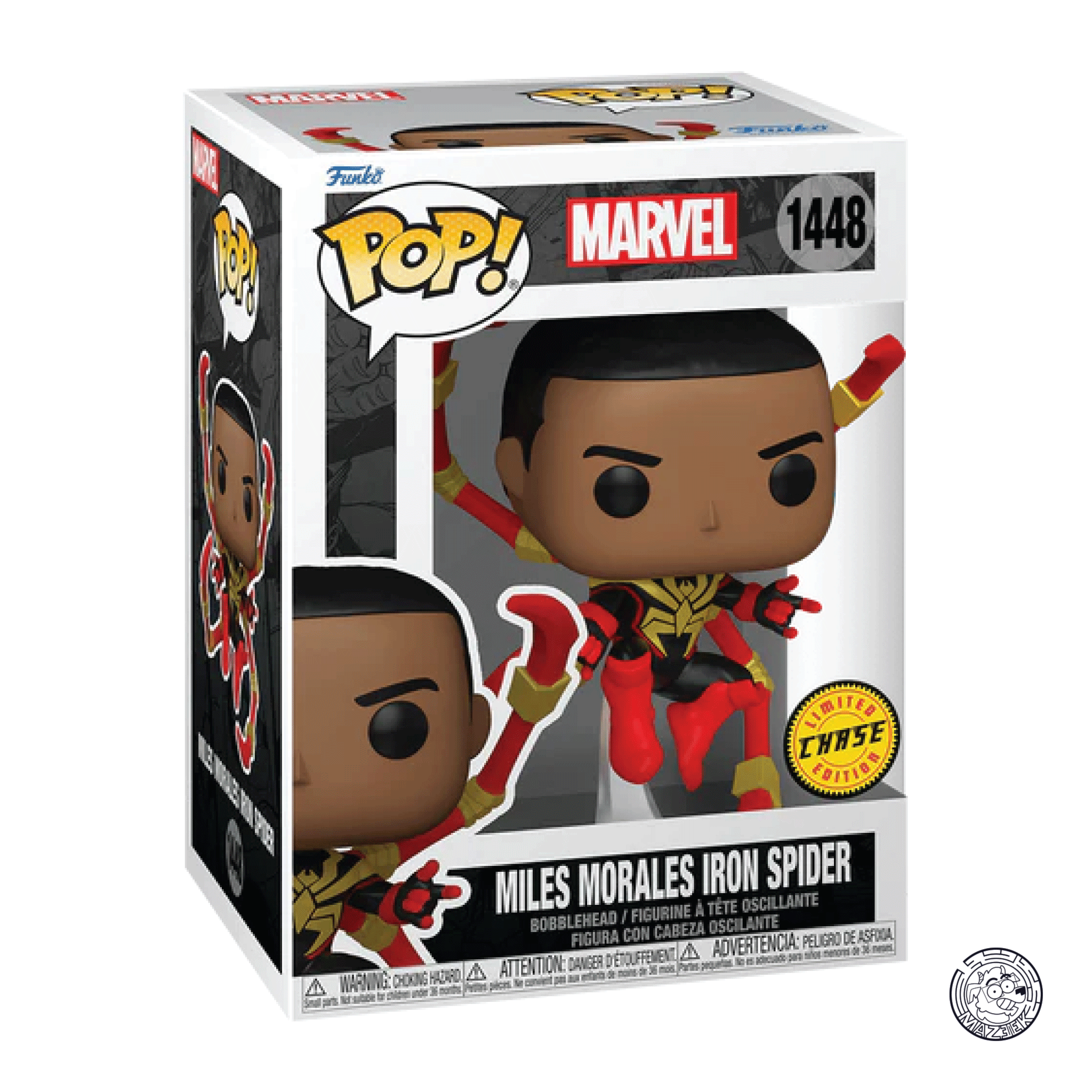Funko POP! Marvel: Miles Morales Iron Spider (Chase Edition) 1448