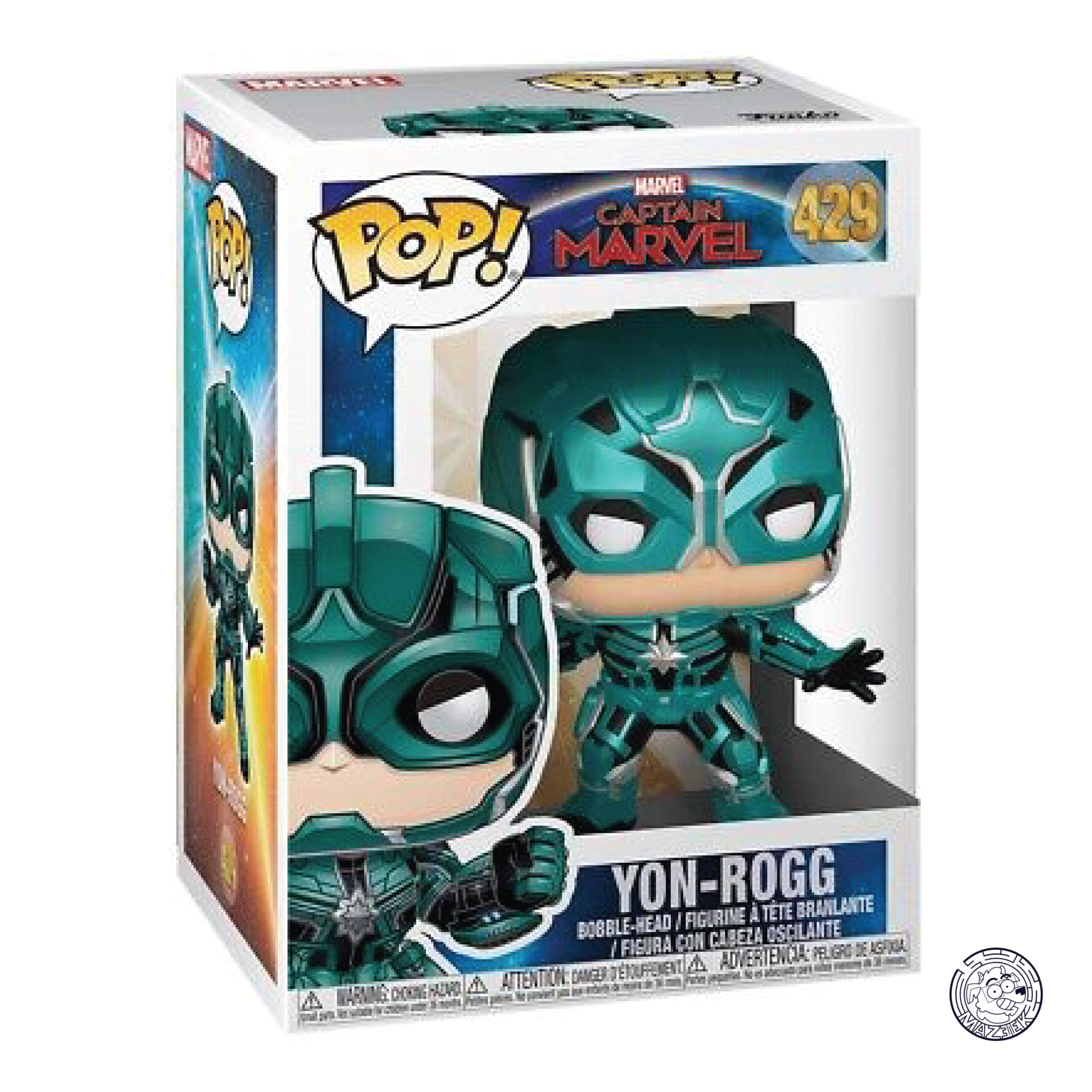 Funko POP! Captain Marvel: Yon-Rogg 429