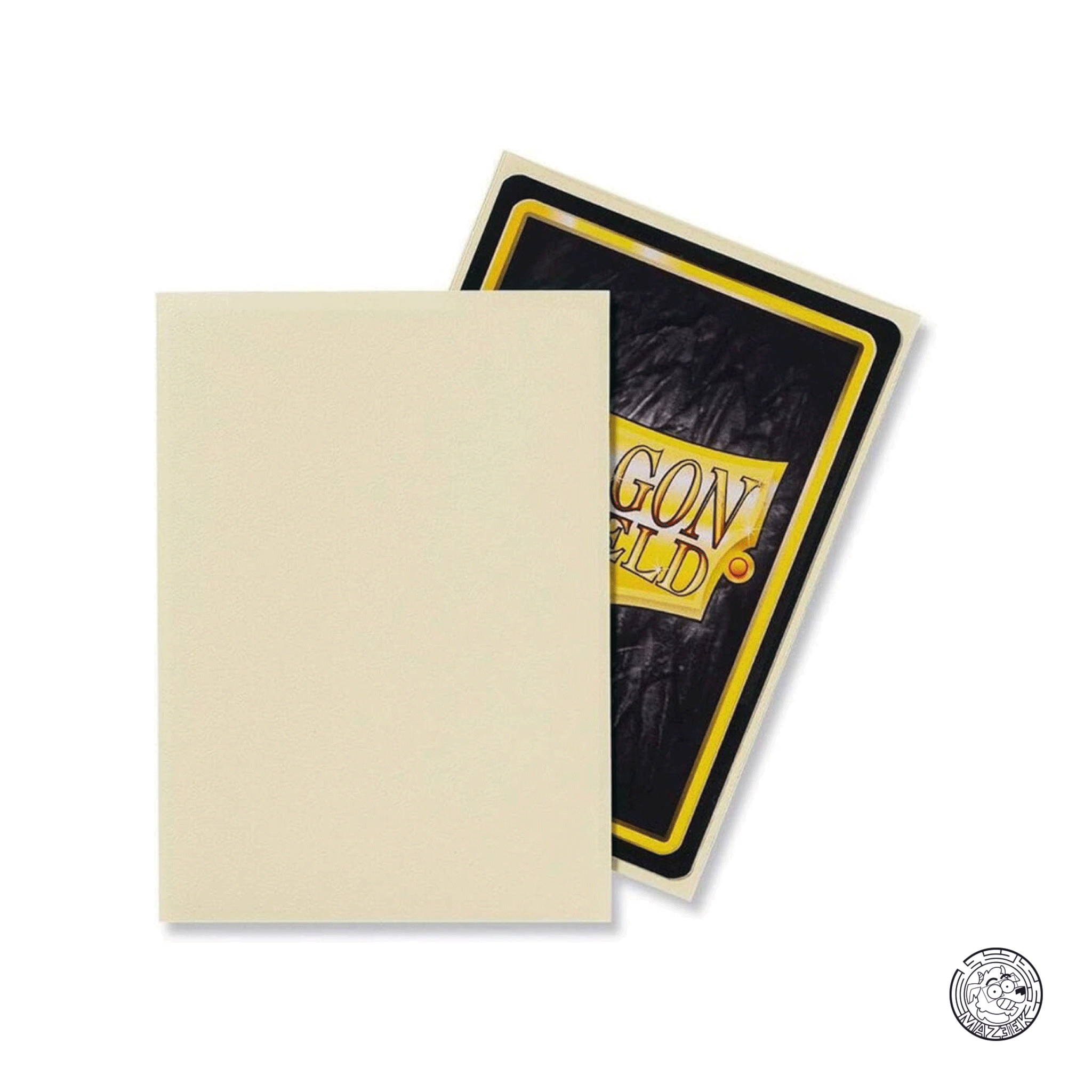 Dragon Shield - 100 Sleeves Matte: Standard Size 66,5x92,5 mm (Ivory)