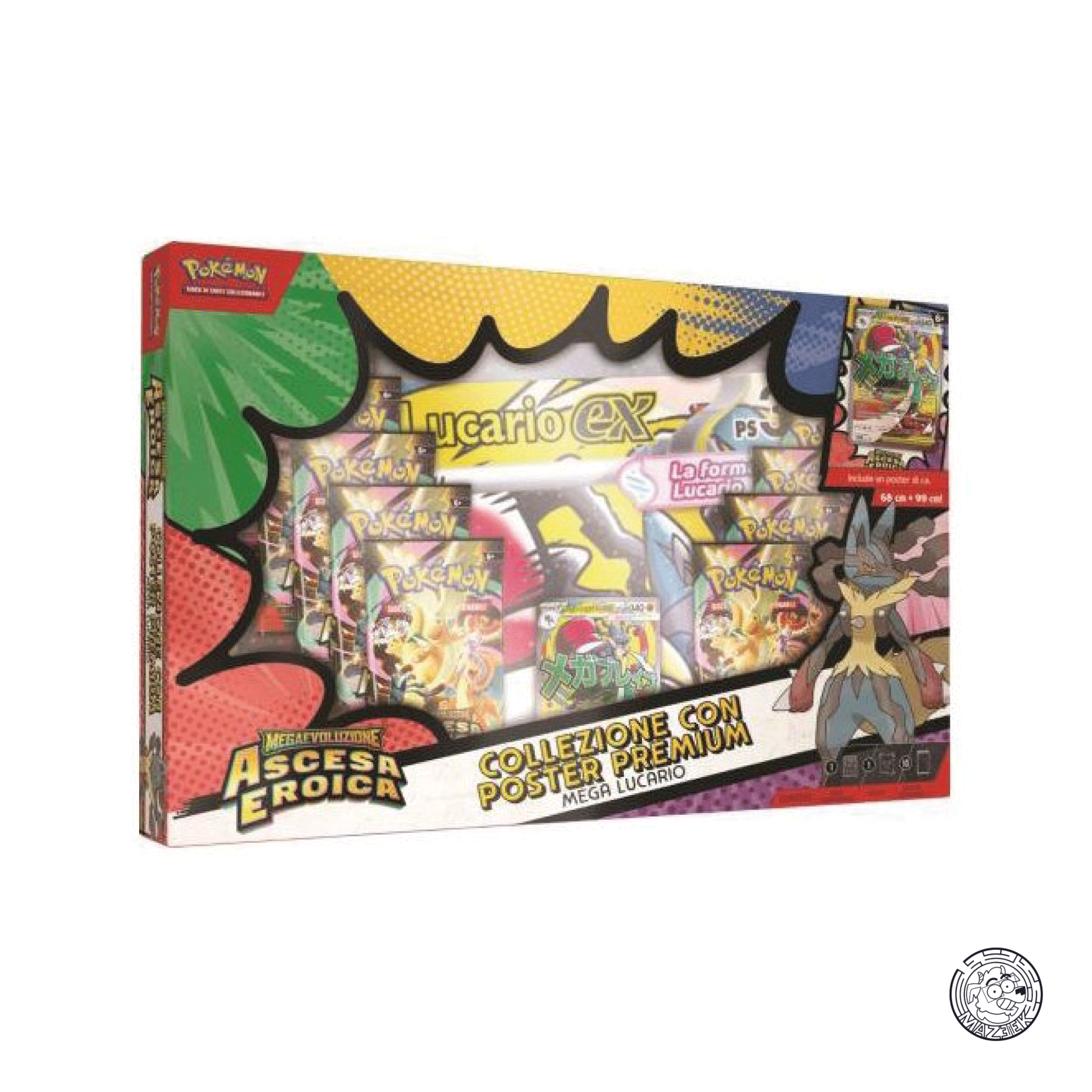 Pokemon! Collezione Poster Premium Mega Lucario ITA
