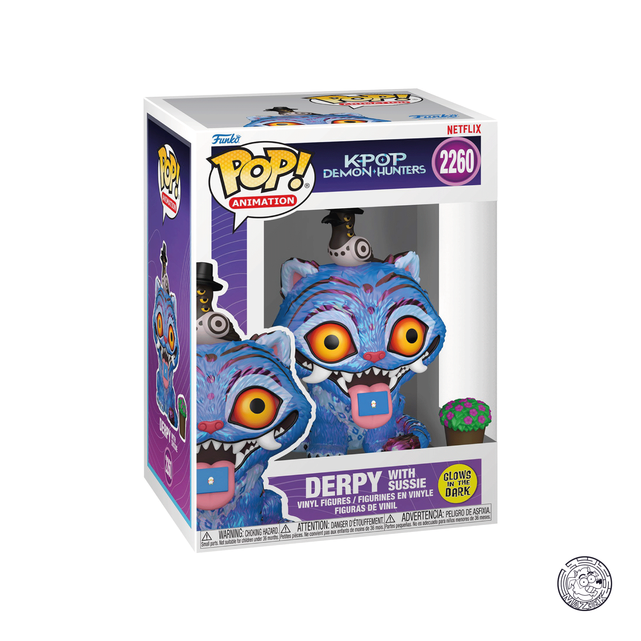 Funko POP! K-Pop Demon Hunters: Derpy with Sussie (GITD) 2260