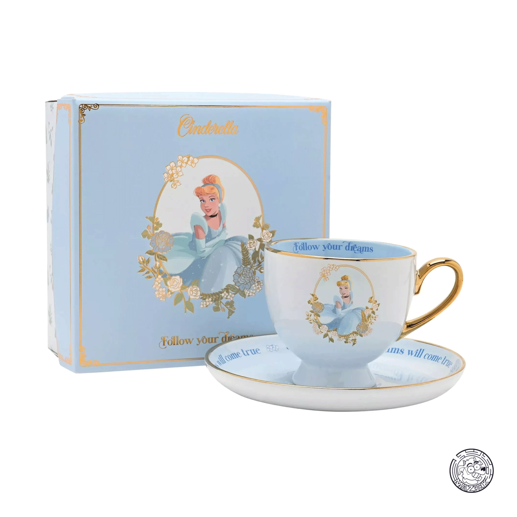 Tazza - Tea Cup + Saucer - DISNEY PRINCESS - Cinderella