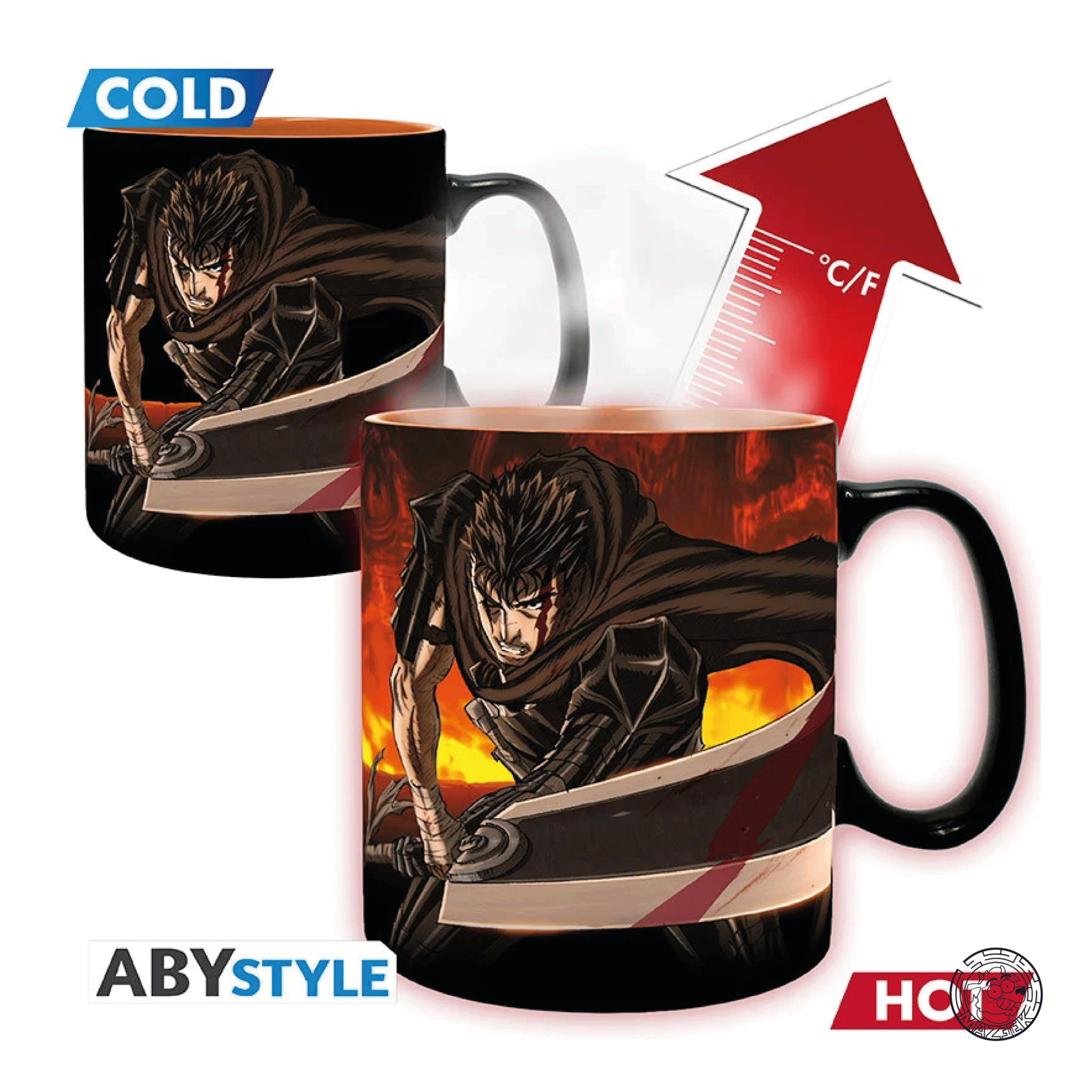 Tazza Heat Change - Berserk: Gutz