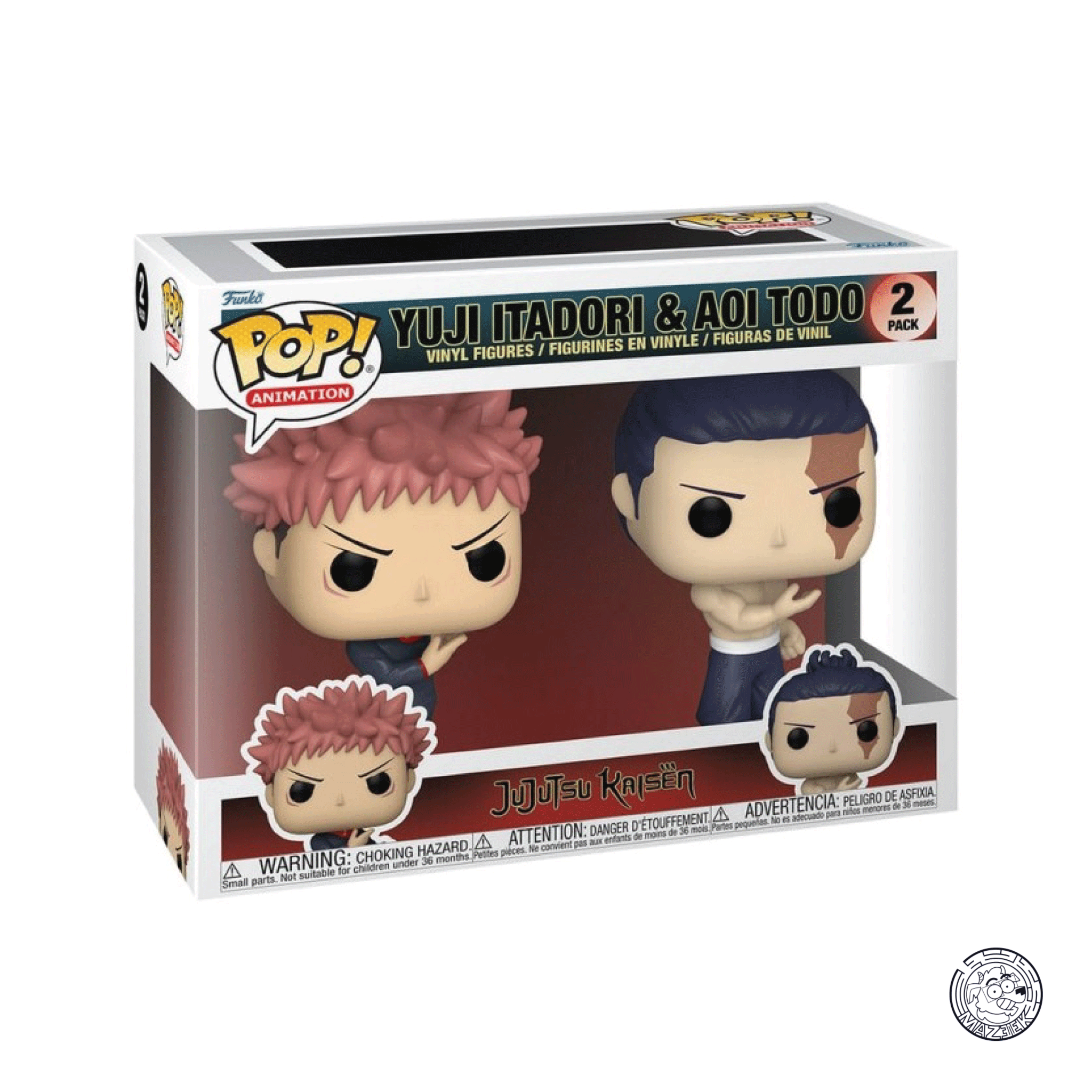 Funko POP! Jujutsu Kaisen: Yuji Itadori & Aoi Todo