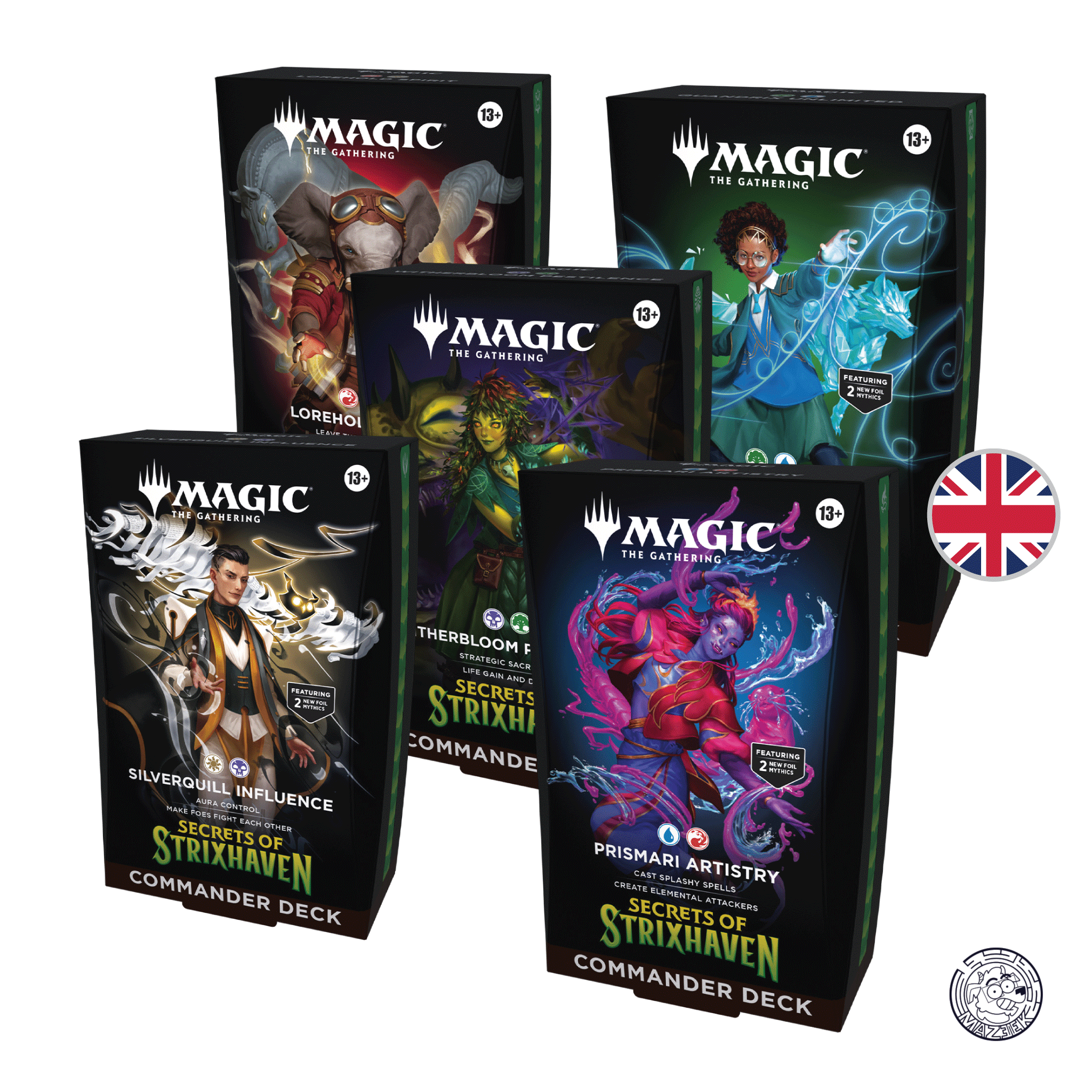 Magic the Gathering - Commander Deck - Secrets of Strixhaven ENG