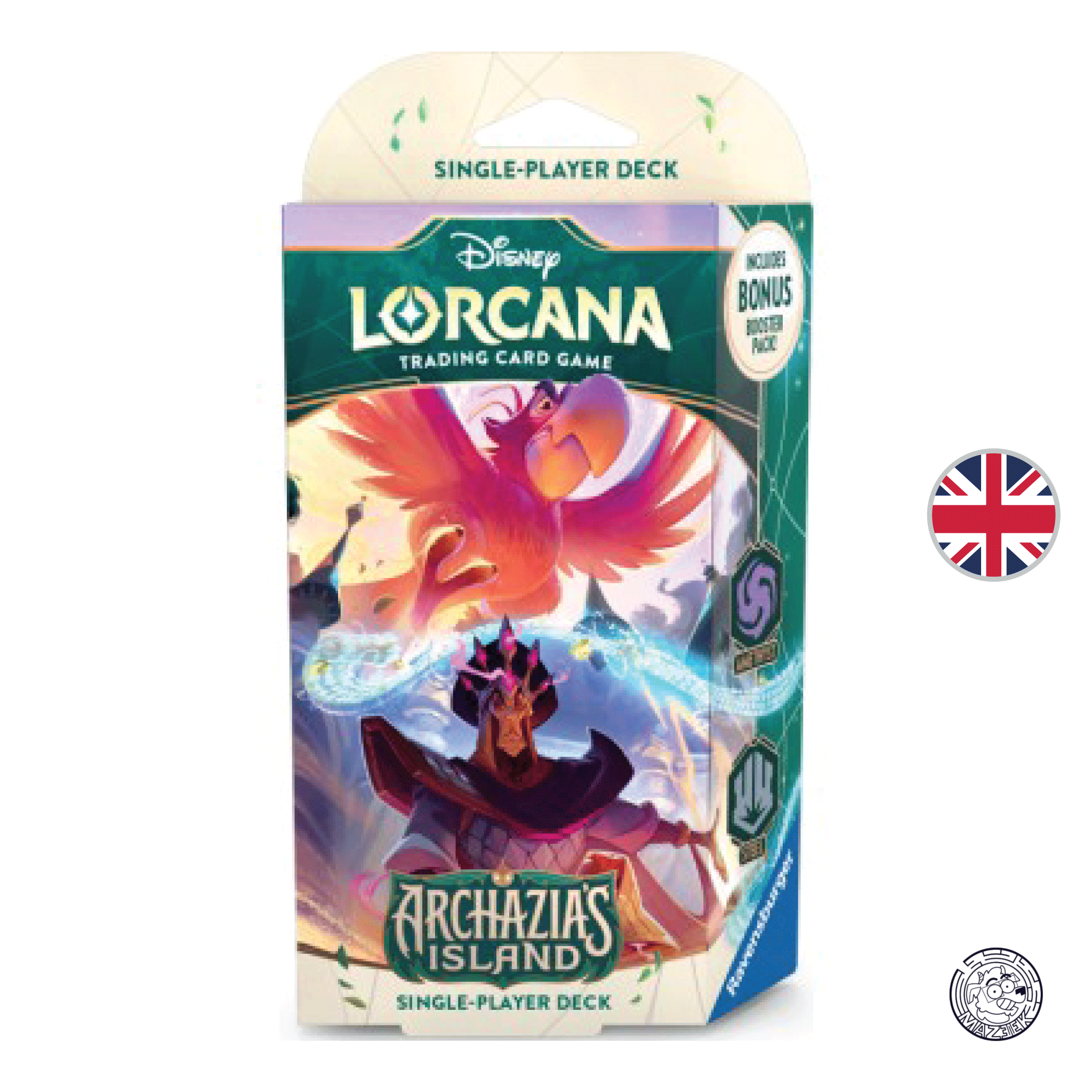 Lorcana! Archazia's Island - Starter Deck - "Amethyst/Steel" ENG