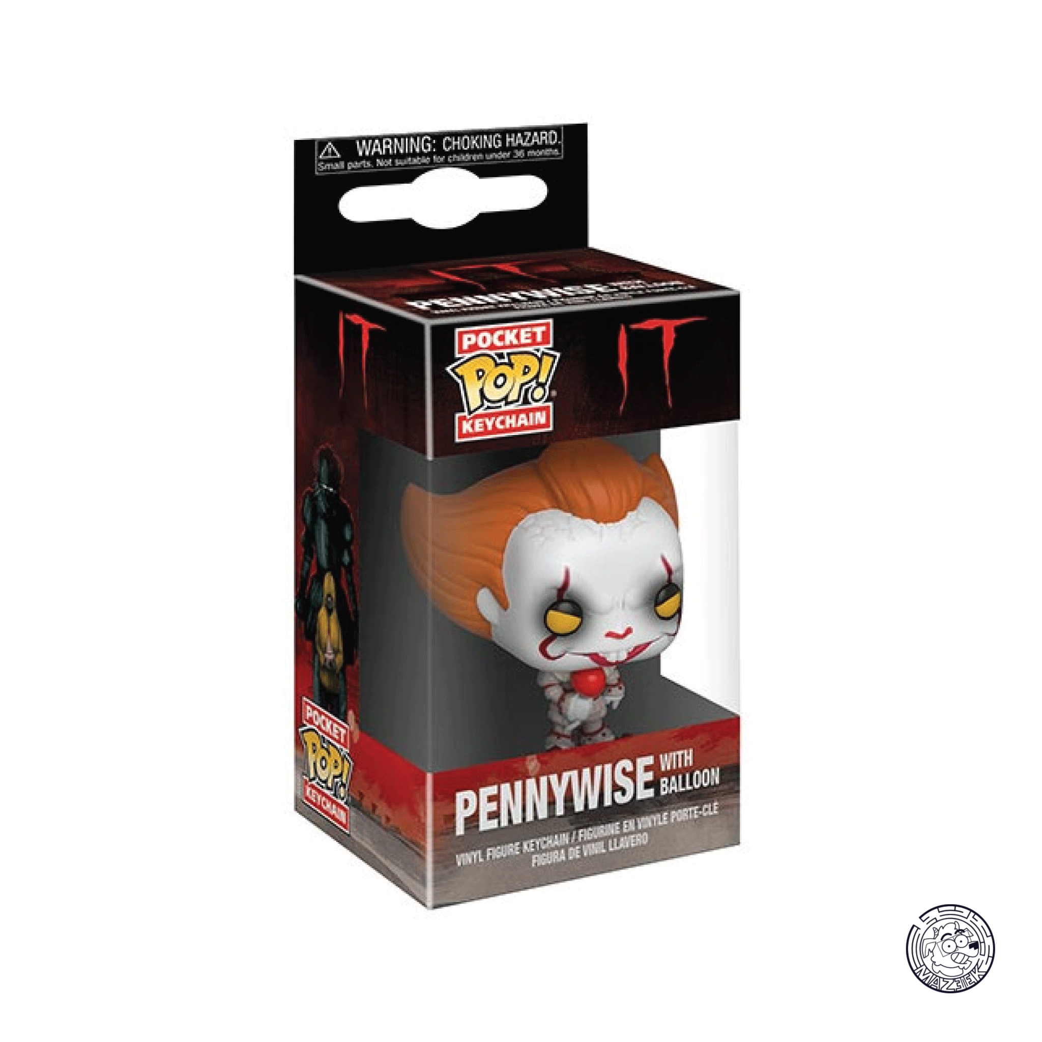 Pocket POP! IT key ring - Pennywise with Red Ballon