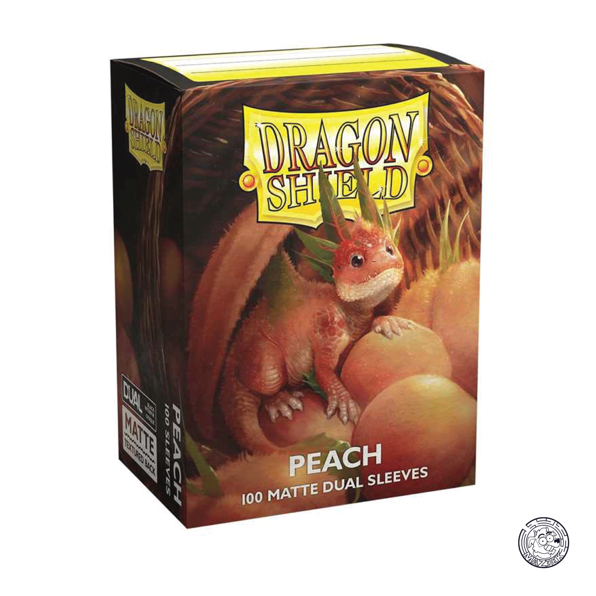 Dragon Shield - 100 Sleeves Matte: Standard Size 66,5x92,5 mm (Peach)