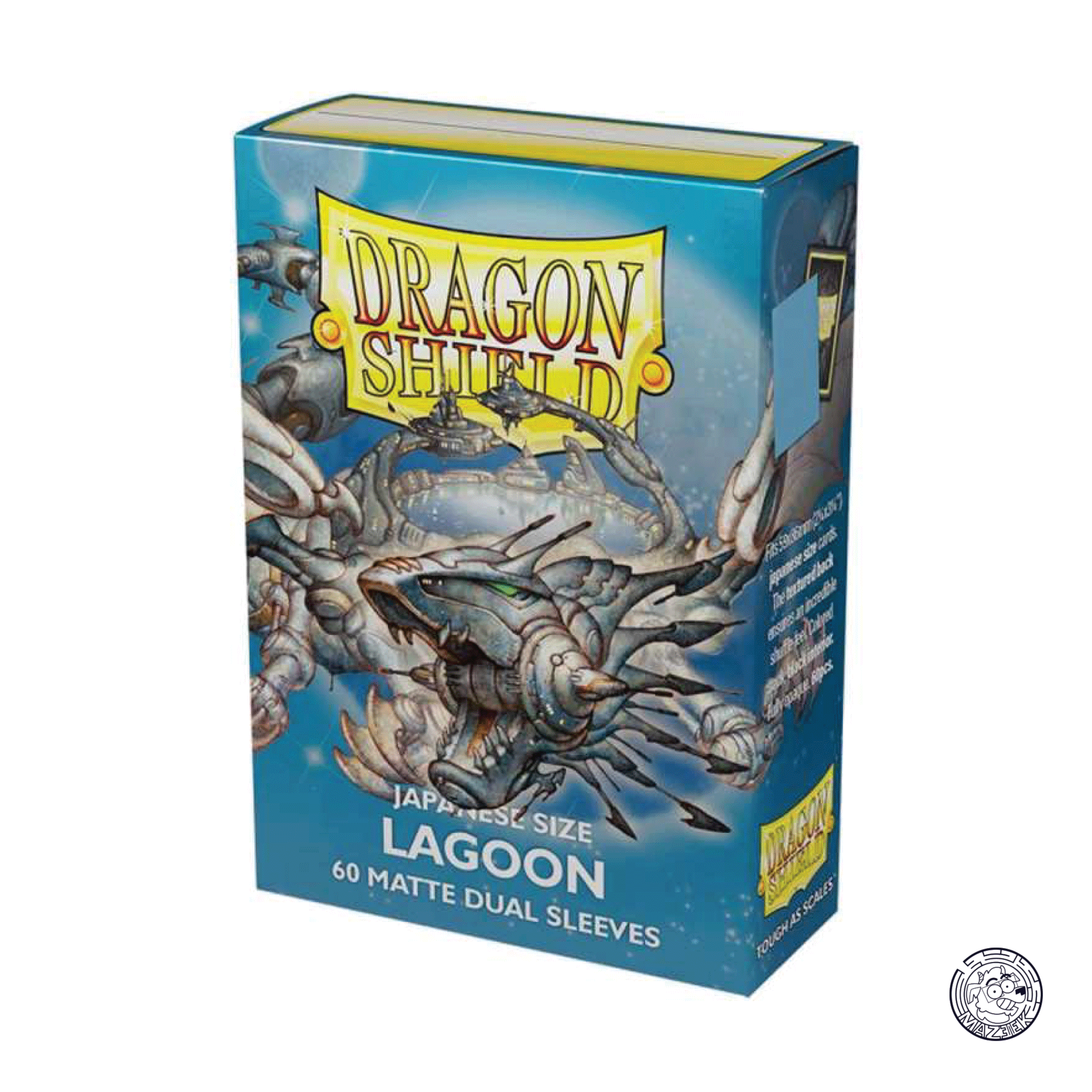 Dragon Shield - 60 Sleeves Matte: Japanese Size 62x89 mm (Lagoon)