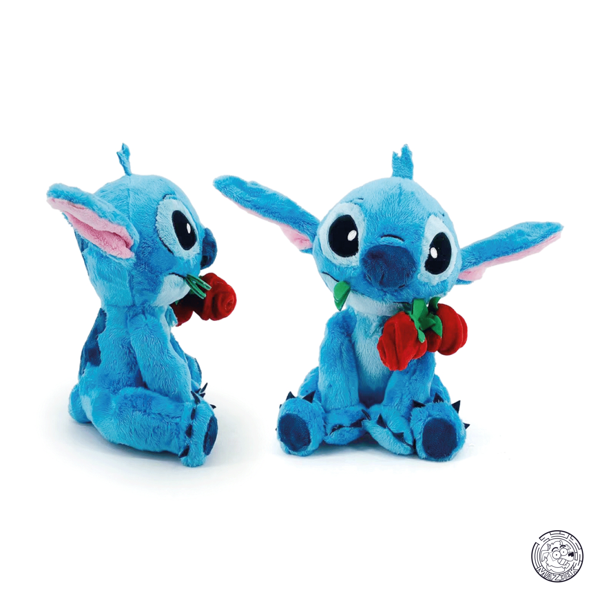 Peluche - Lilo & Stitch: Stitch with Rose
