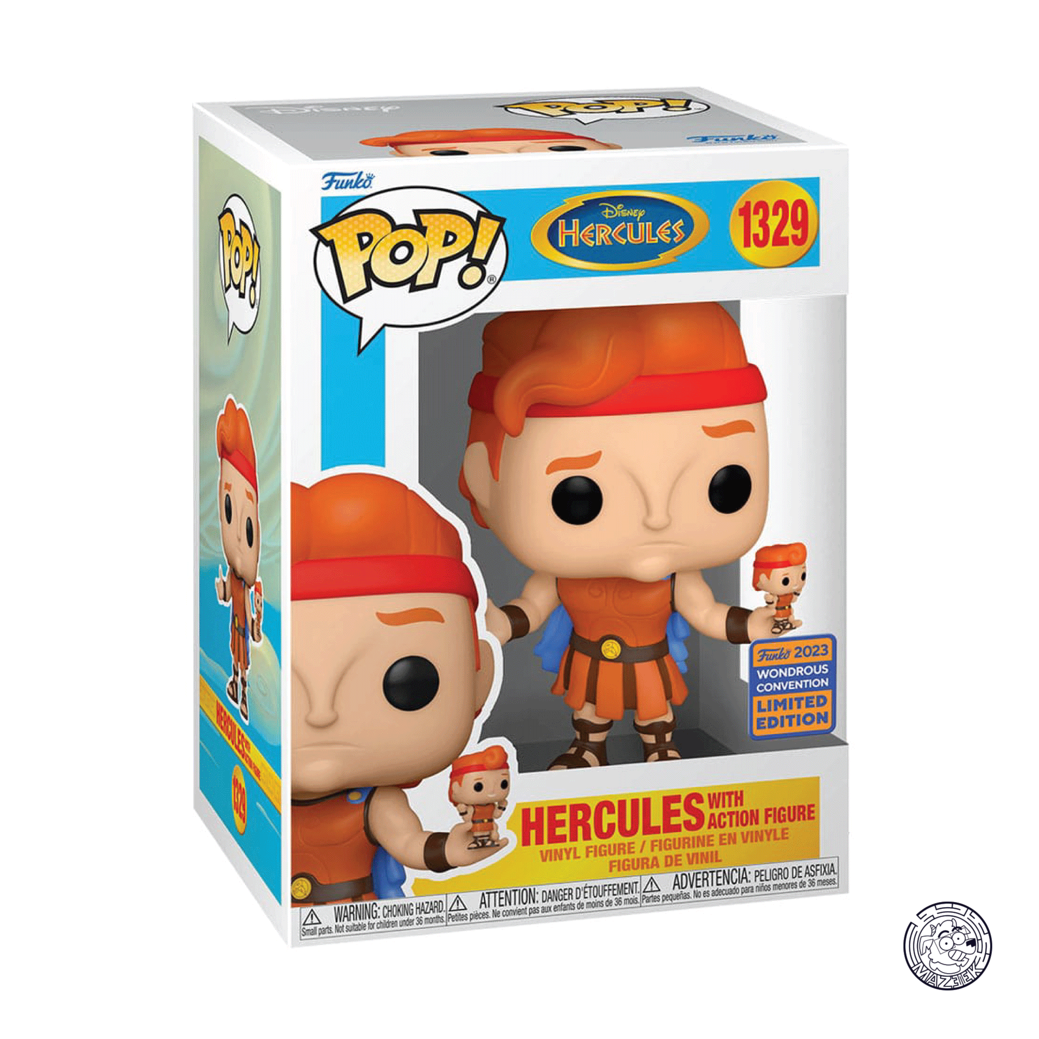 Funko POP! Hercules: Hercules with Action Figure (1329)