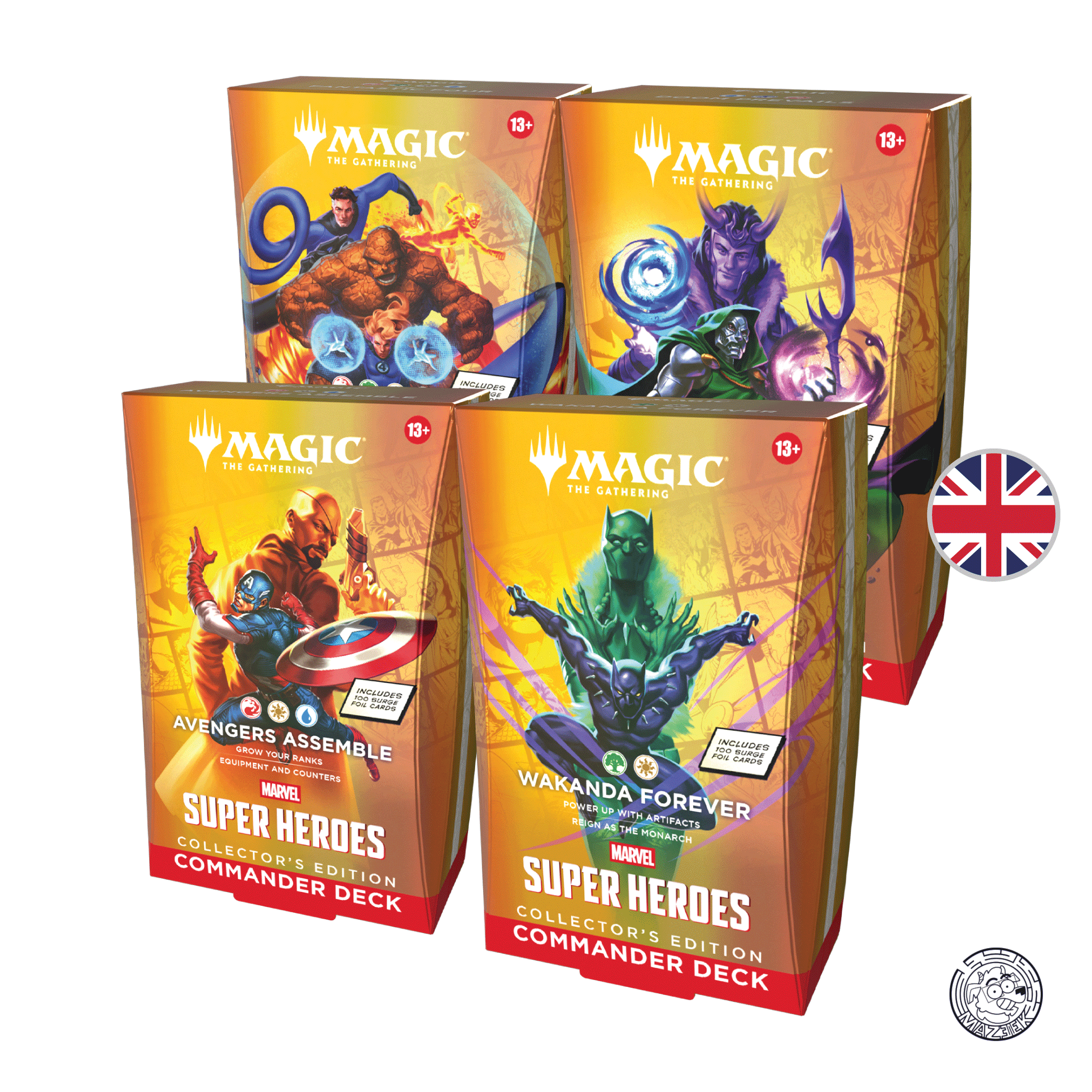 Magic the Gathering - Commander Deck: Collector's Edition - Marvel Super Heroes ENG