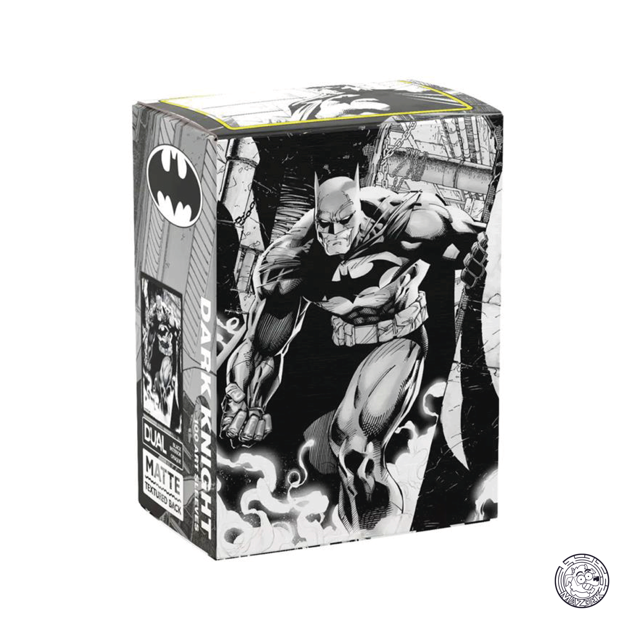 Dragon Shield - 100 Sleeves Matte: Standard Size 66,5x92,5 mm (Dual Art Dark Knight)