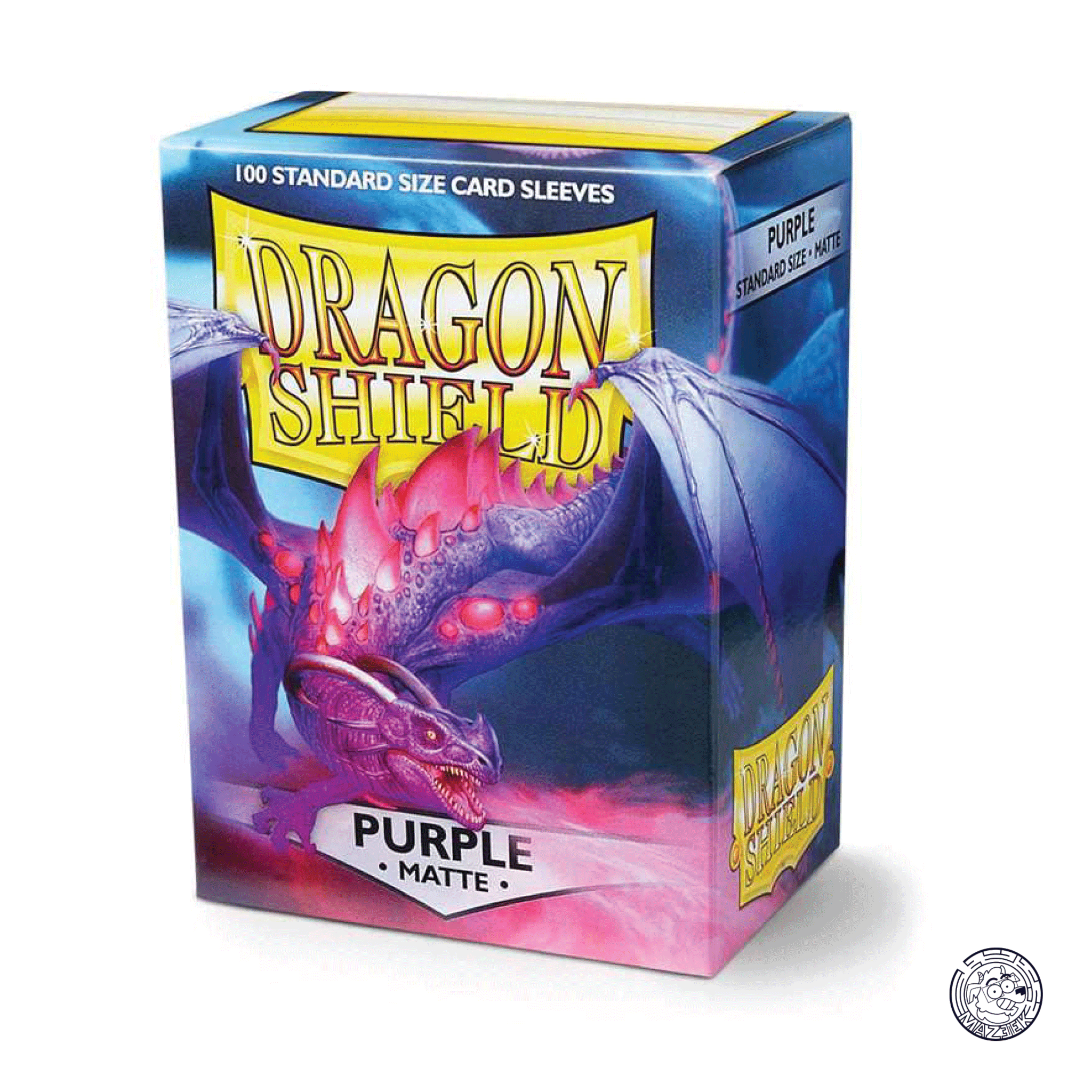 Dragon Shield - 100 Sleeves Matte: Standard Size 66,5x92,5 mm (Purple)